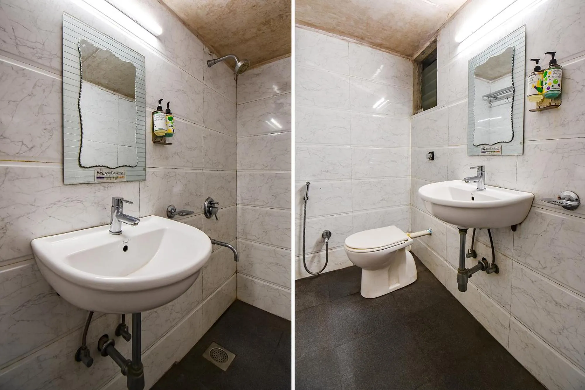 Bathroom in FabHotel Prime Yash Residency - Nr Lonavala Railway Station