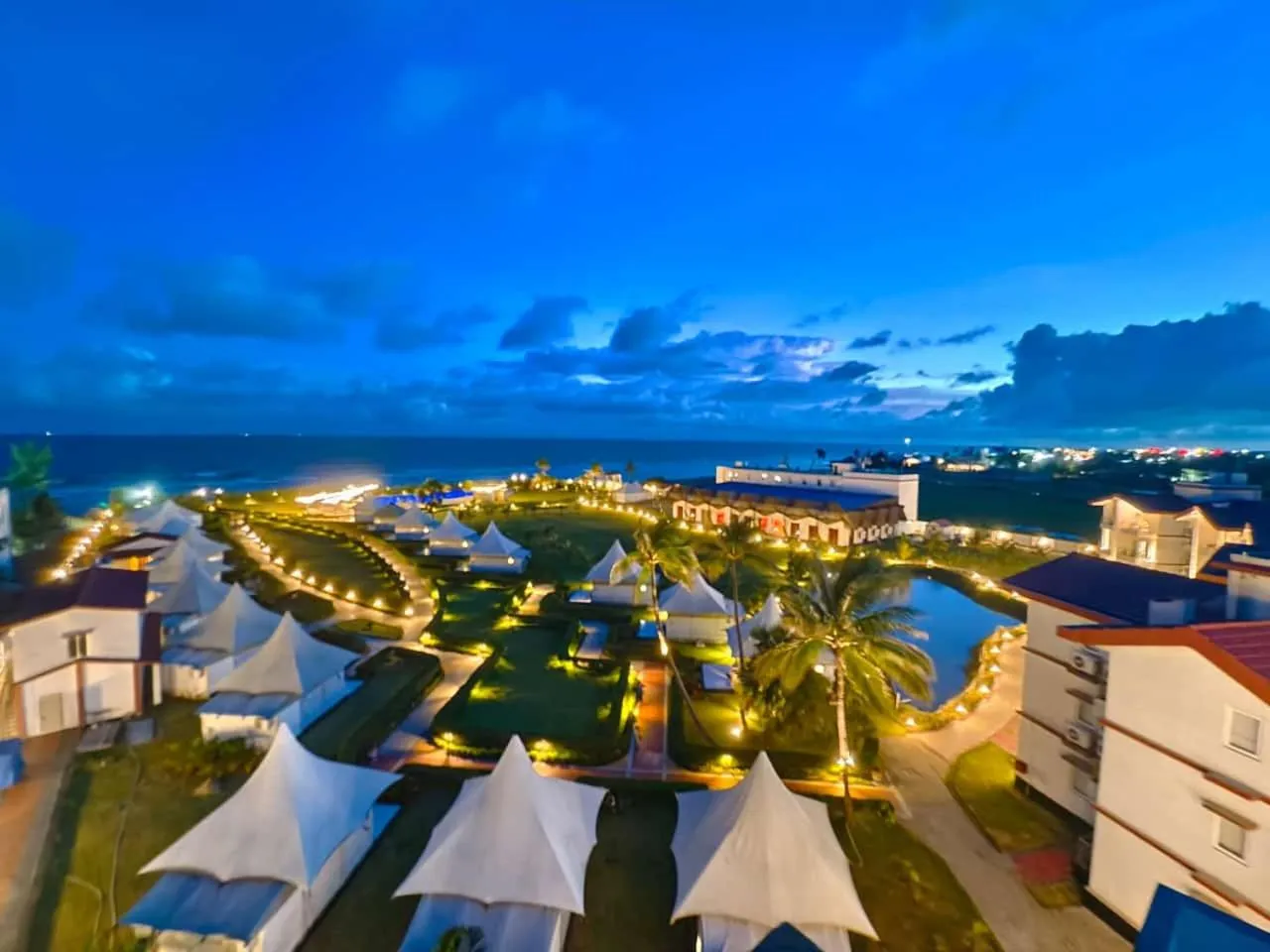 Property building in Luxury Amar Tree Resort