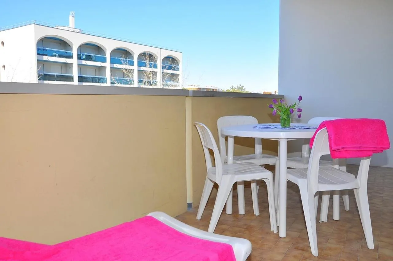 Balcony/Terrace in Bright sea front apartment with terrace-Beahost