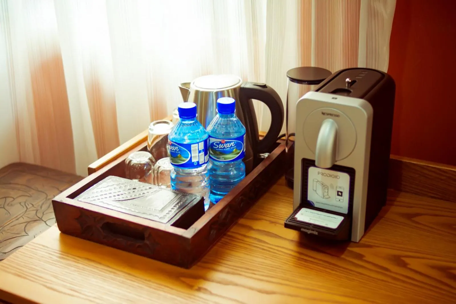 Coffee/tea facilities in Trois Ore Residences & Green Earth Bistro