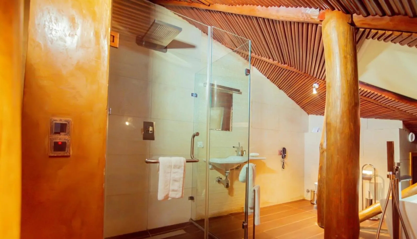 Bathroom in Trois Ore Residences & Green Earth Bistro
