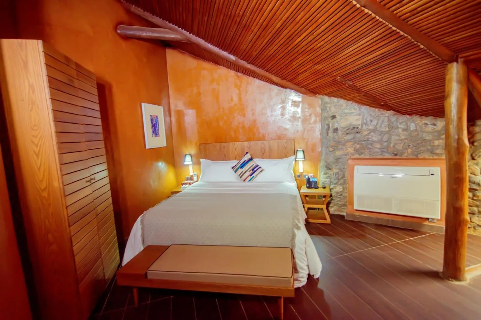 Bed in Trois Ore Residences & Green Earth Bistro