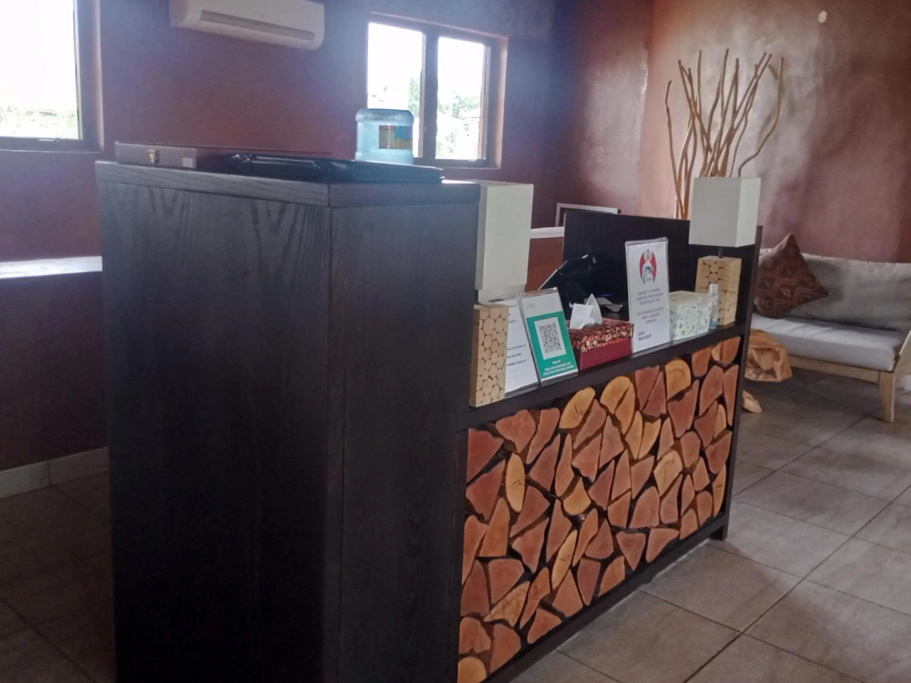 Lobby or reception in Trois Ore Residences & Green Earth Bistro