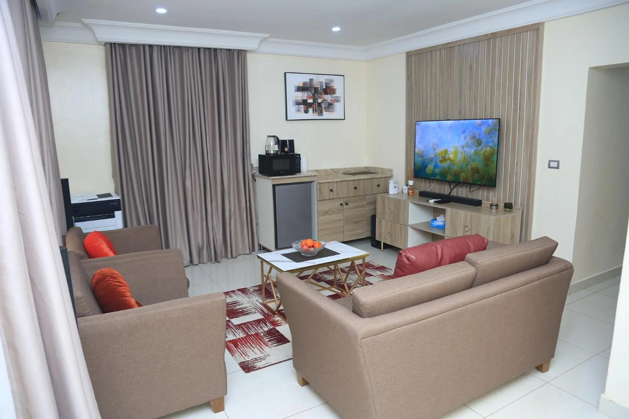 Living room in House 24