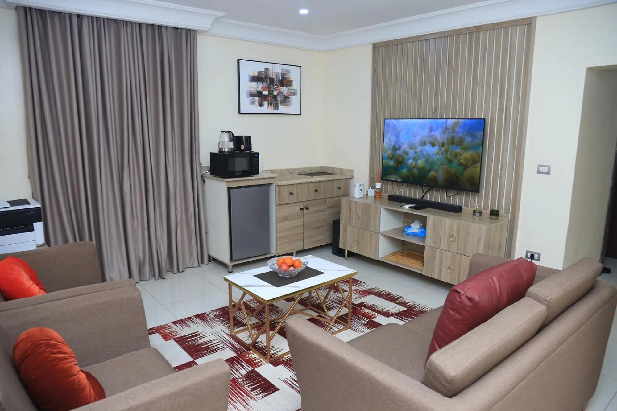 Living room in House 24