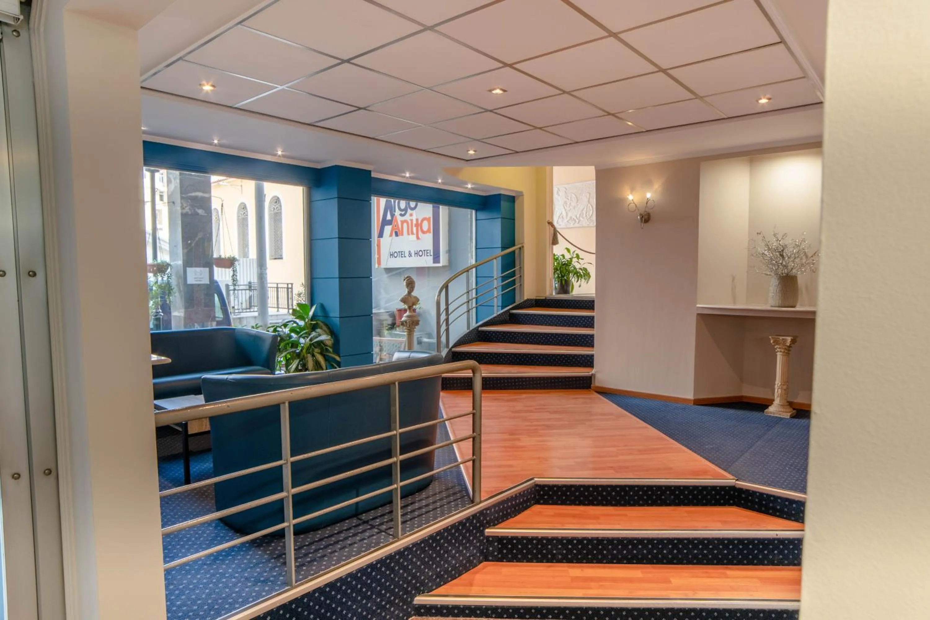 Lobby or reception in Anita Hotel