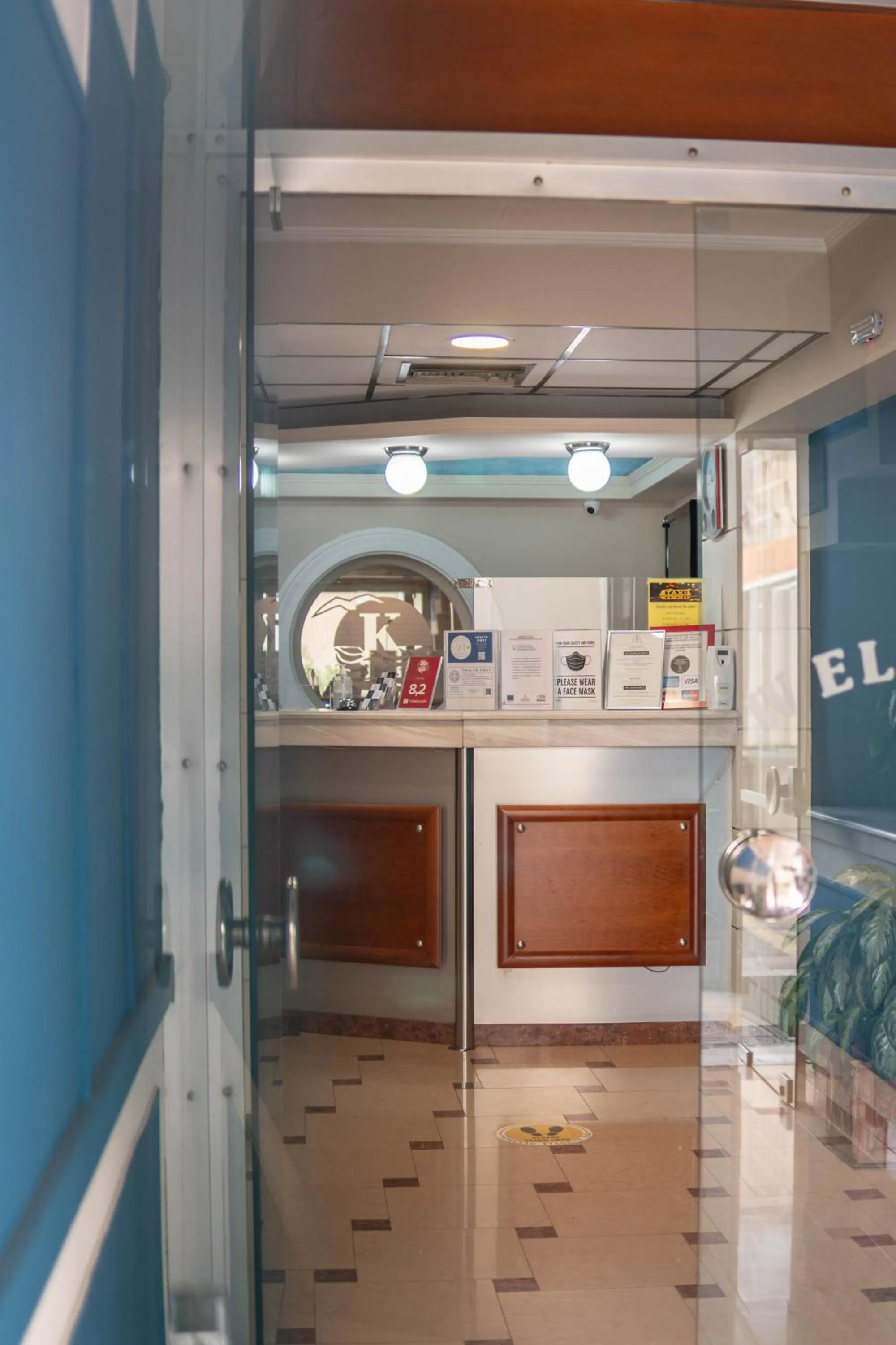 Lobby or reception in Anita Hotel