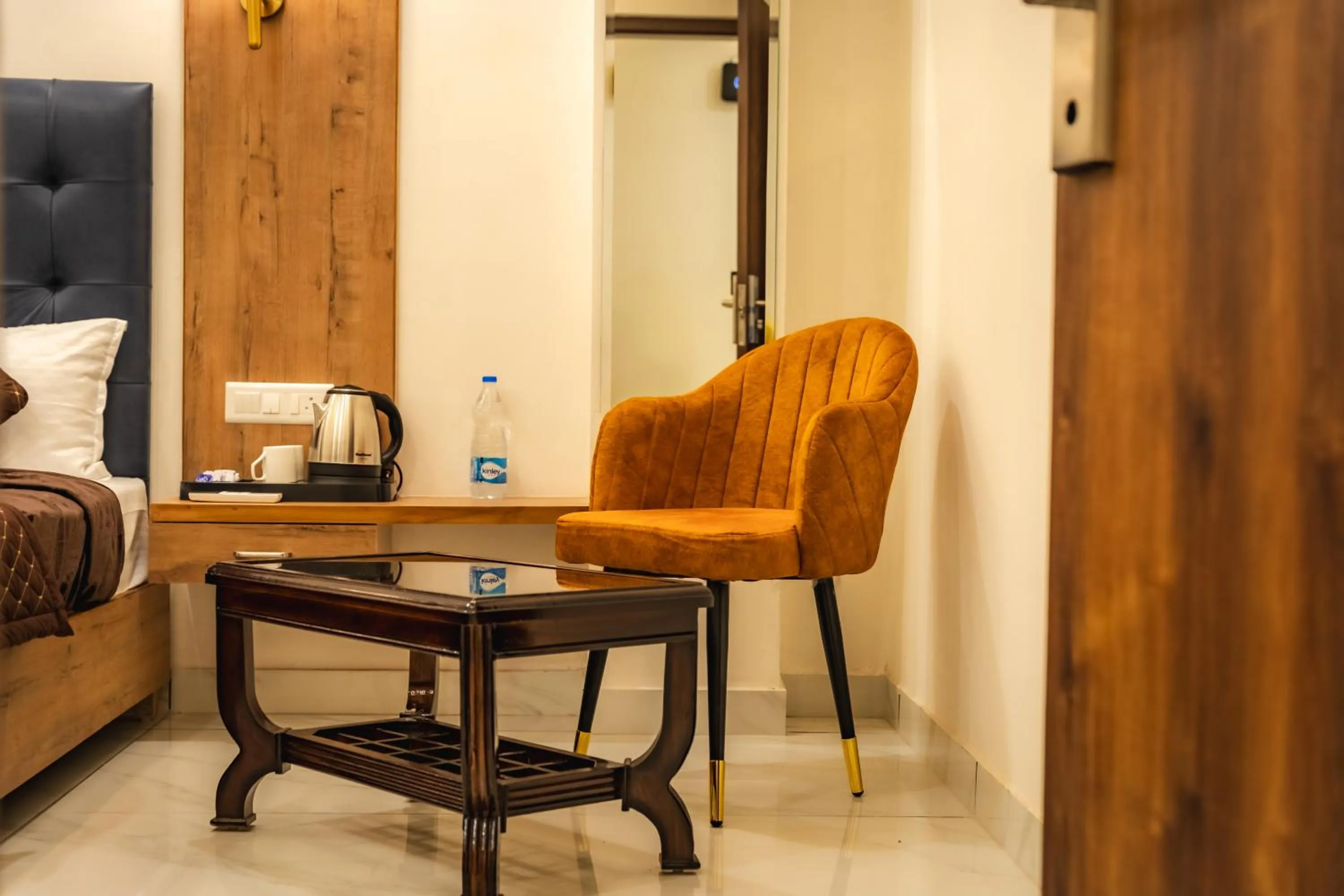 Seating area, Bed in Hotel Park Hills