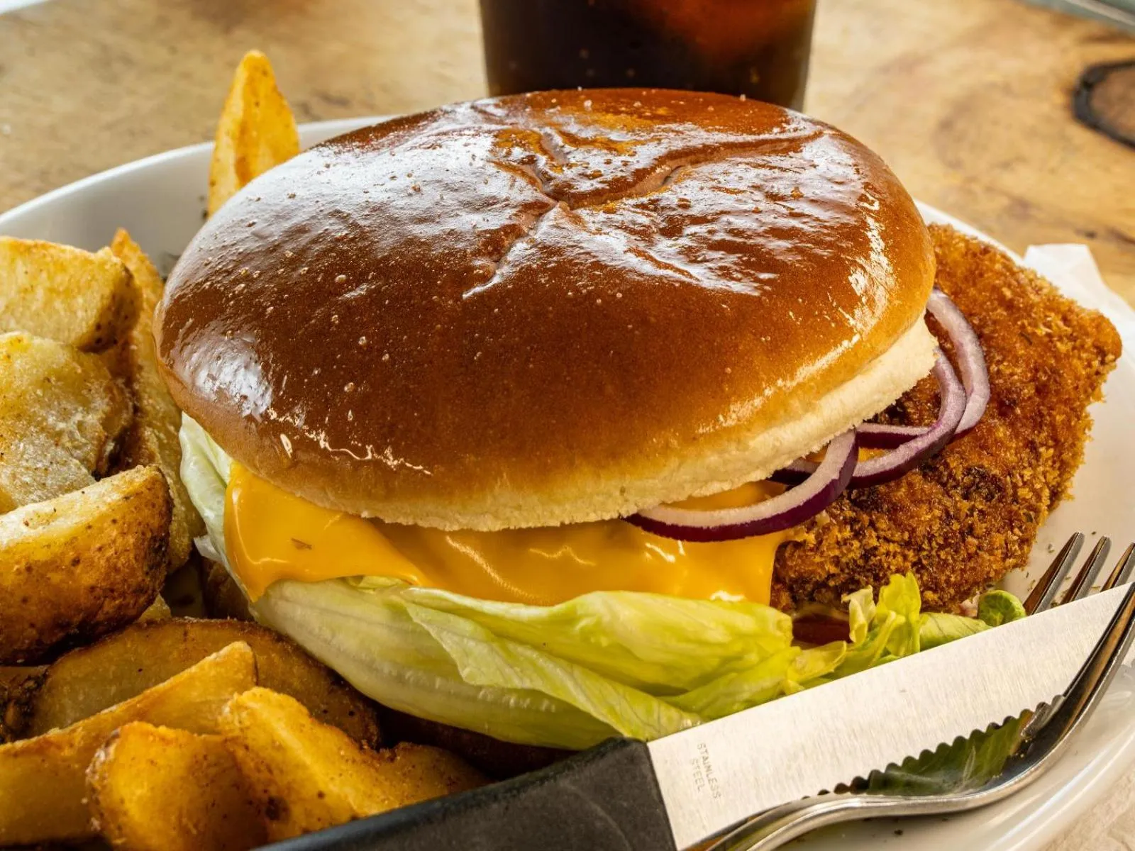 Dining area in Kuruman Lodge