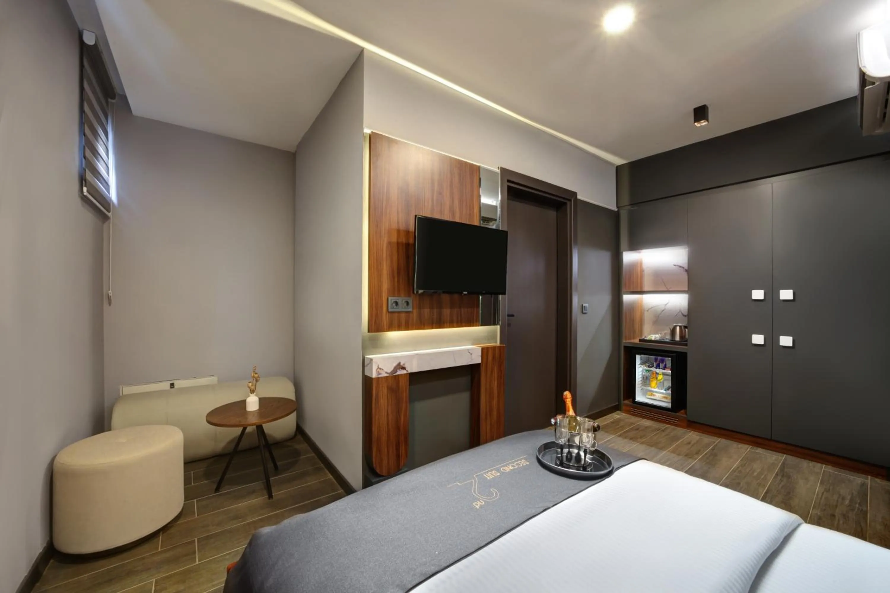 Bed in Second Suit Hotel