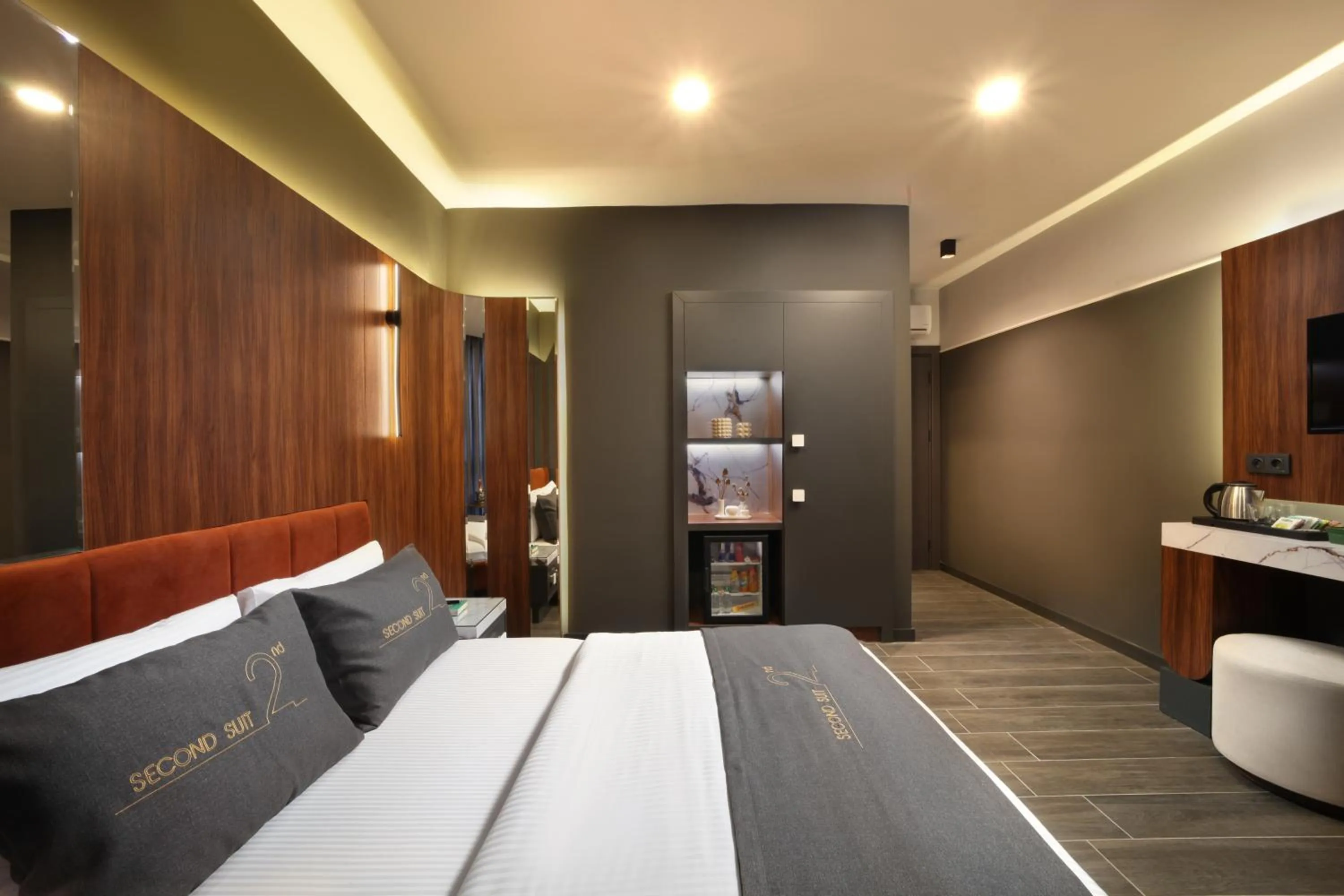 Bed in Second Suit Hotel