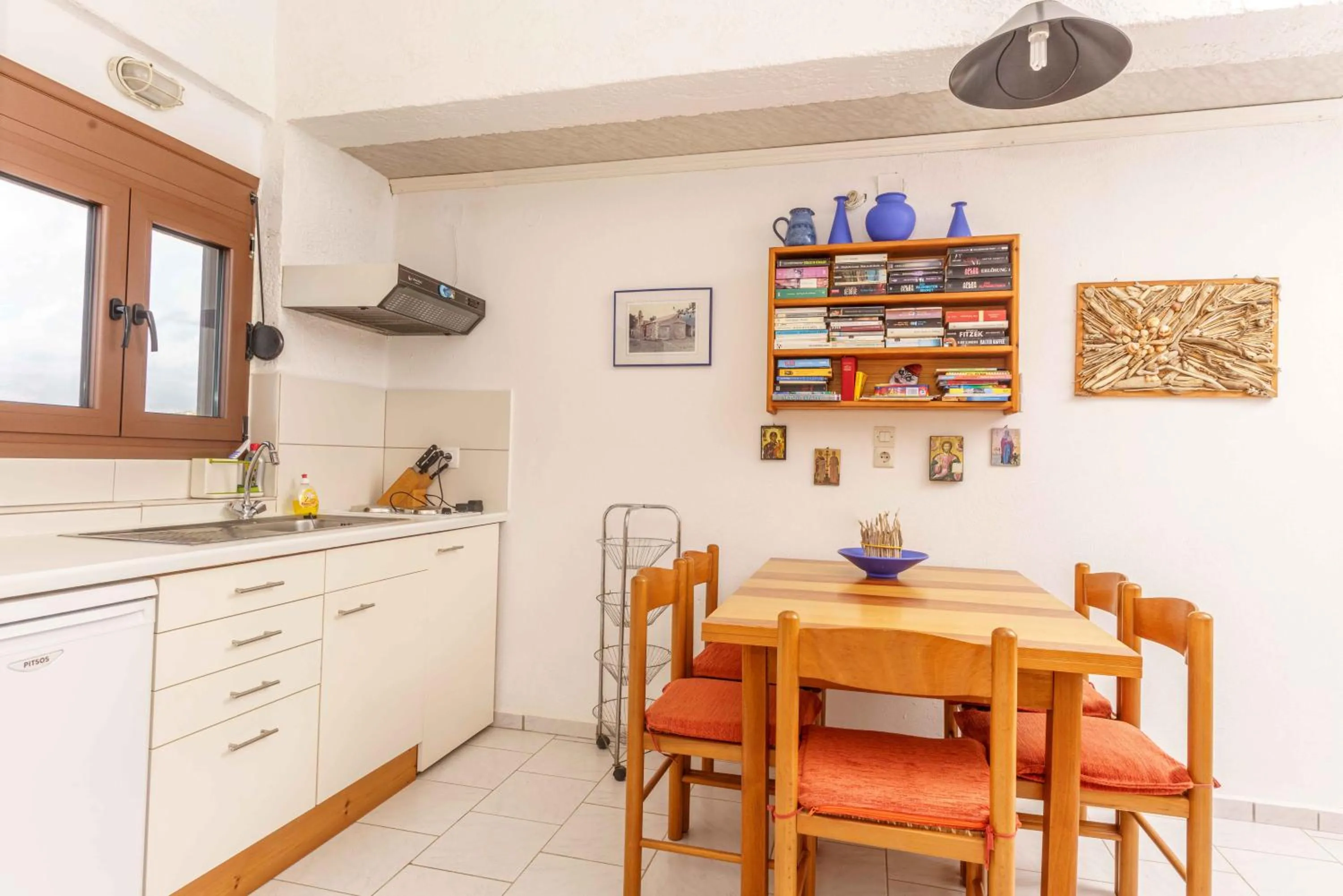 Kitchen or kitchenette in Alexander Beach Hotel