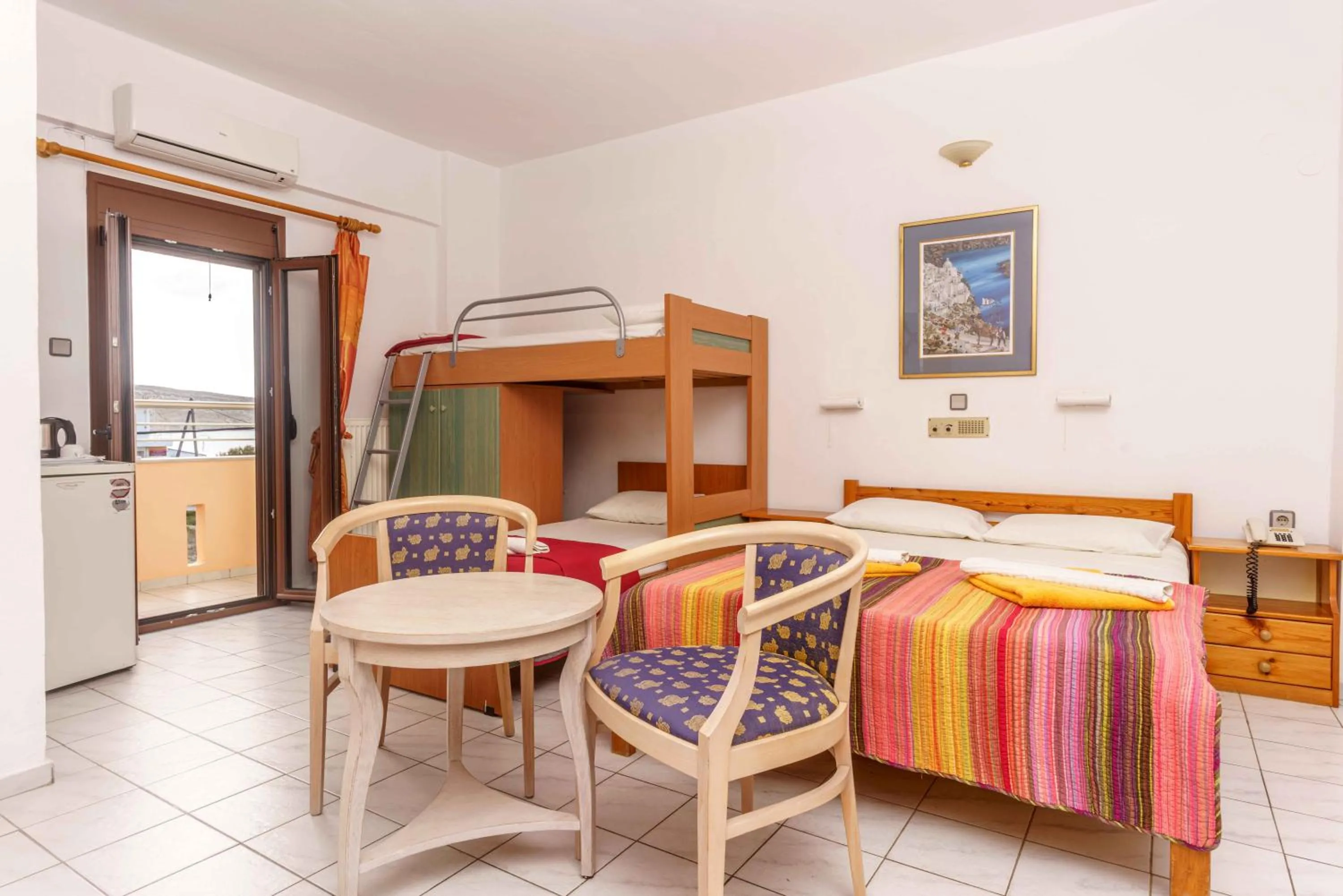 Bed in Alexander Beach Hotel