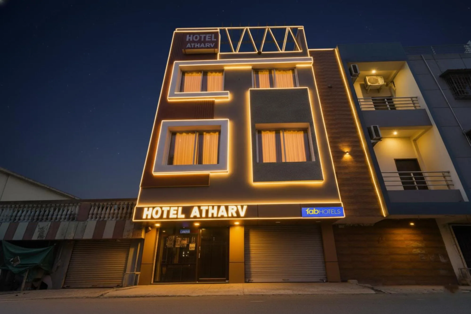 Property building in FabHotel Atharv