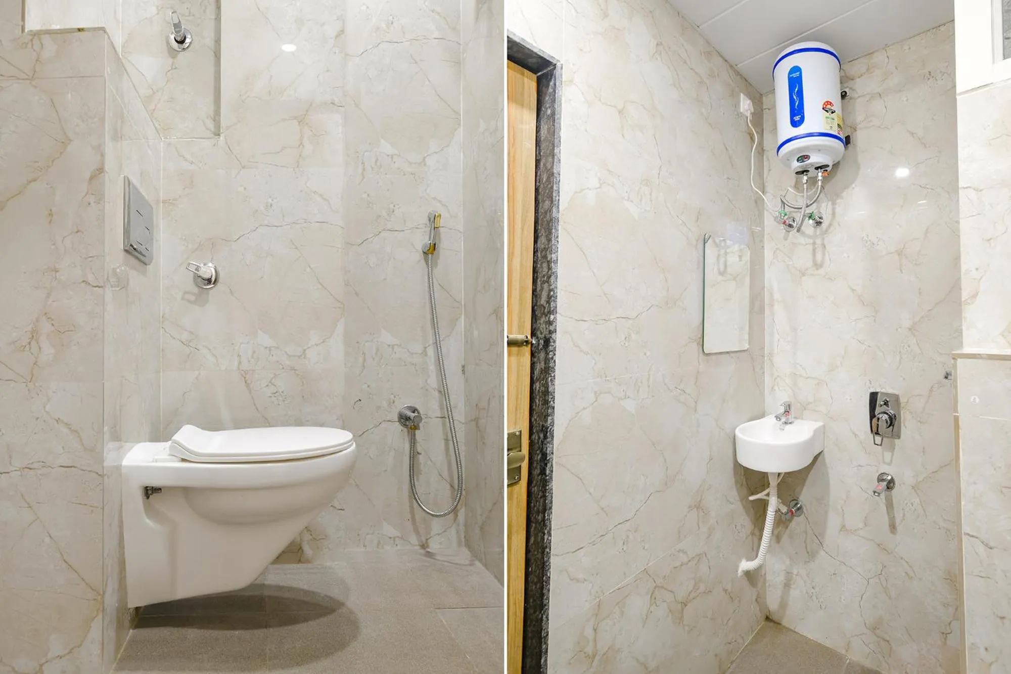 Bathroom in FabHotel Atharv