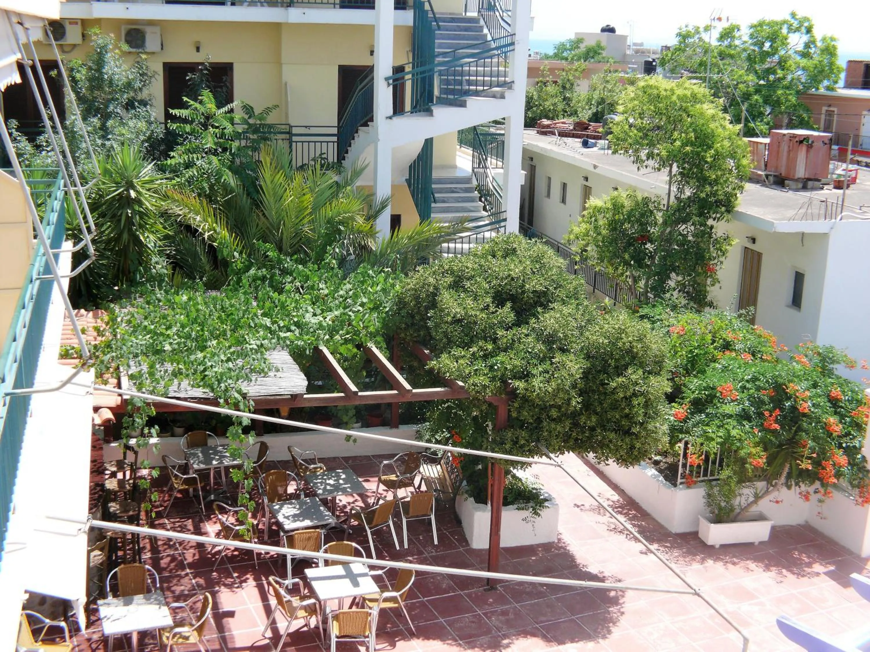 Property building in Hotel Karyatides