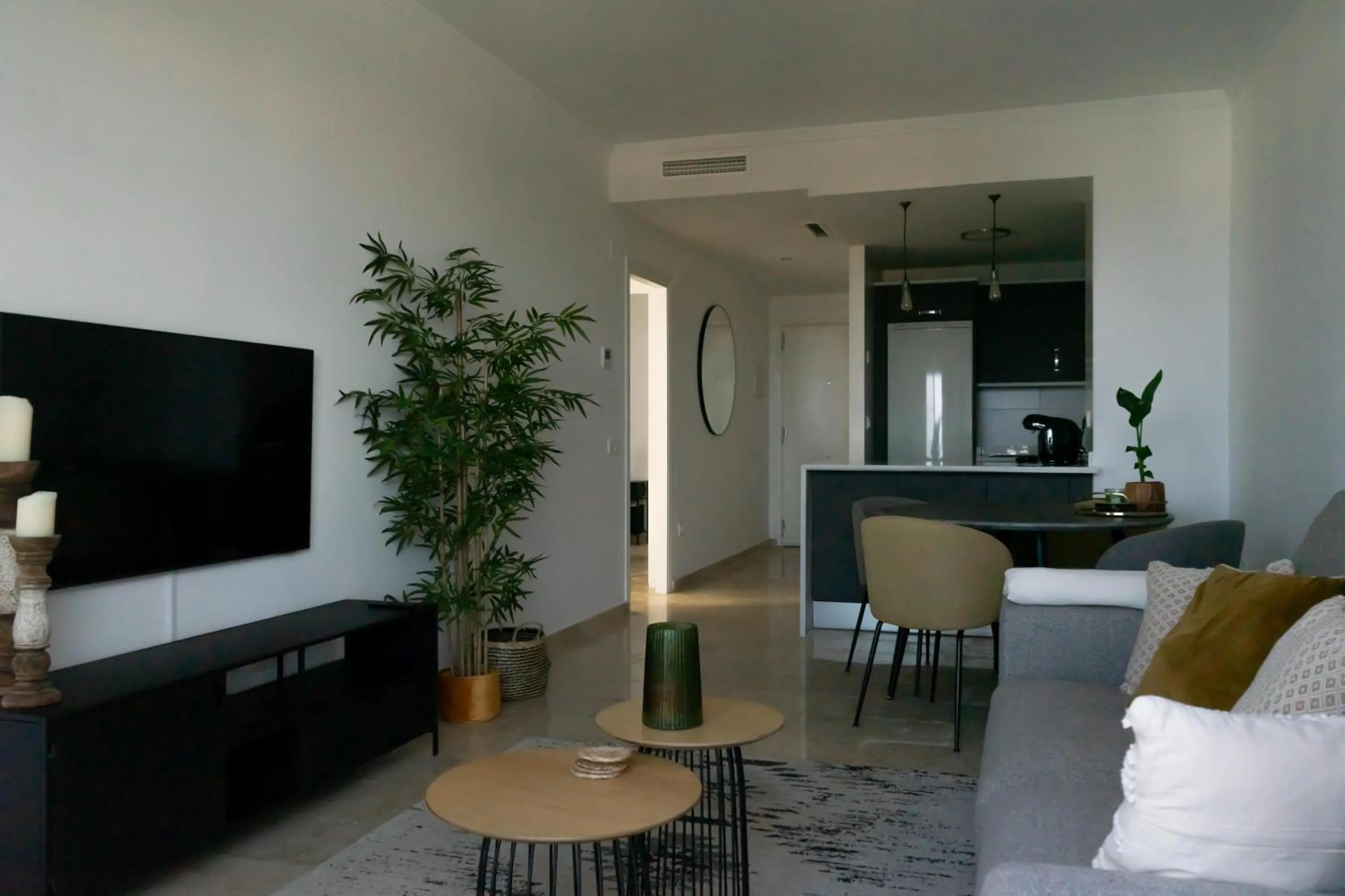 Communal lounge/ TV room in Apartment Manilva