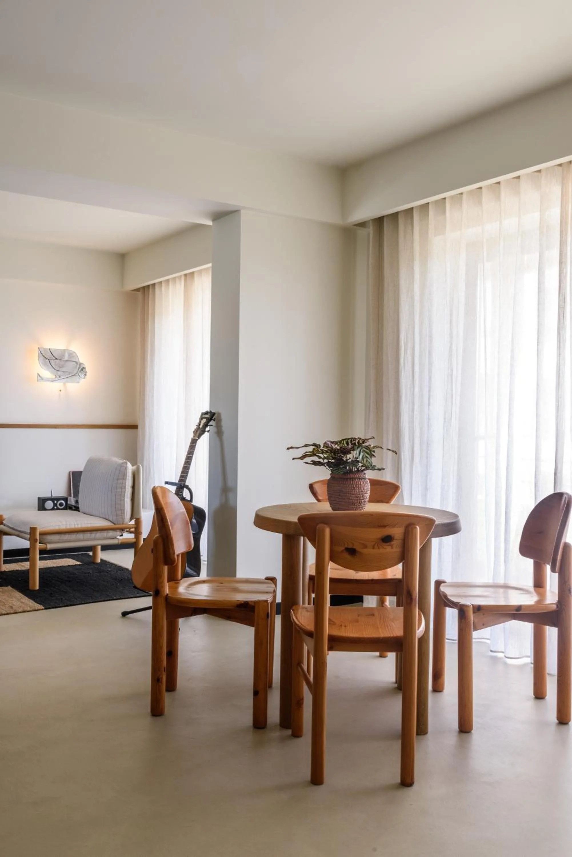 Seating area in Ace Hotel & Swim Club Athens