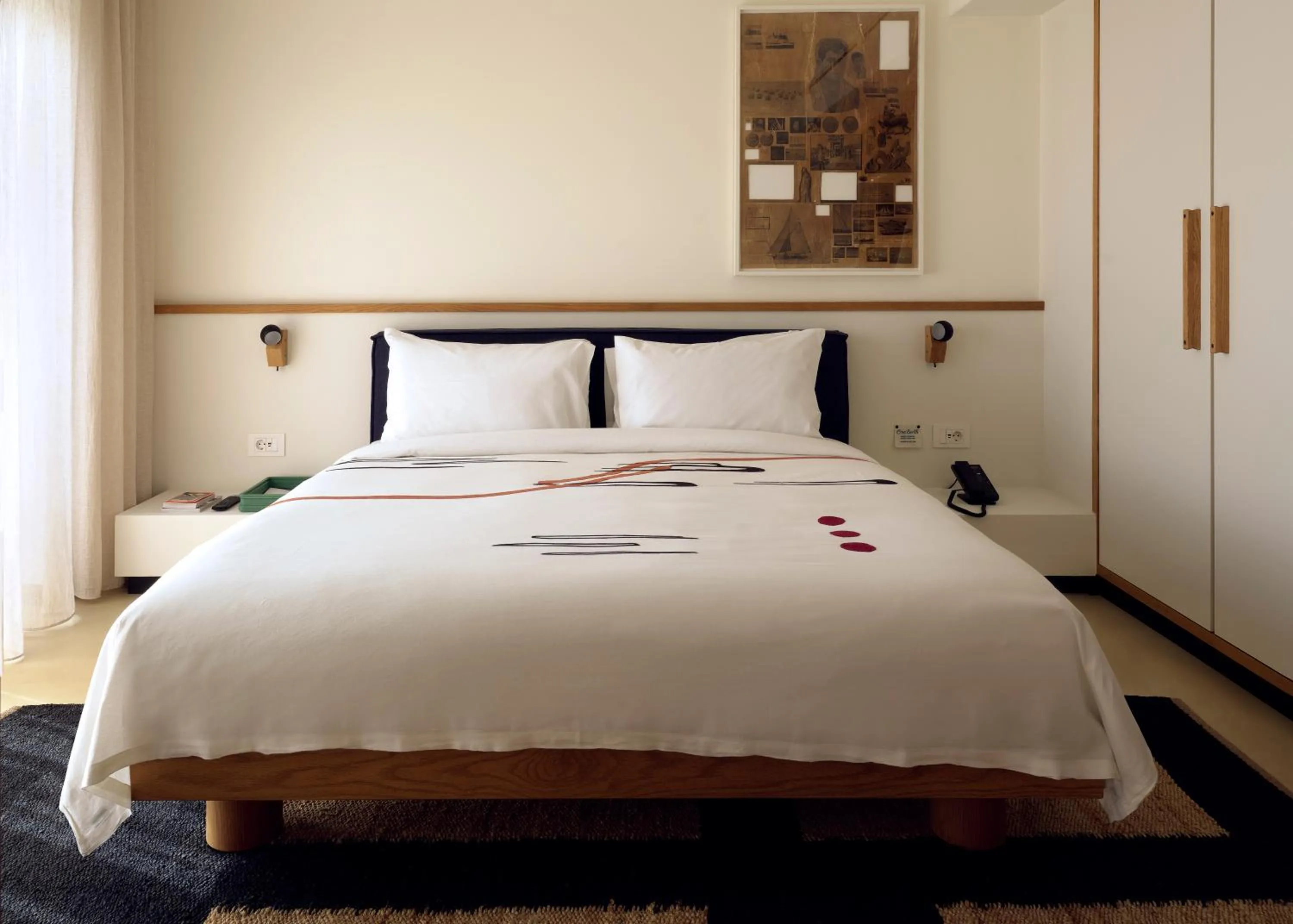 Bed in Ace Hotel & Swim Club Athens