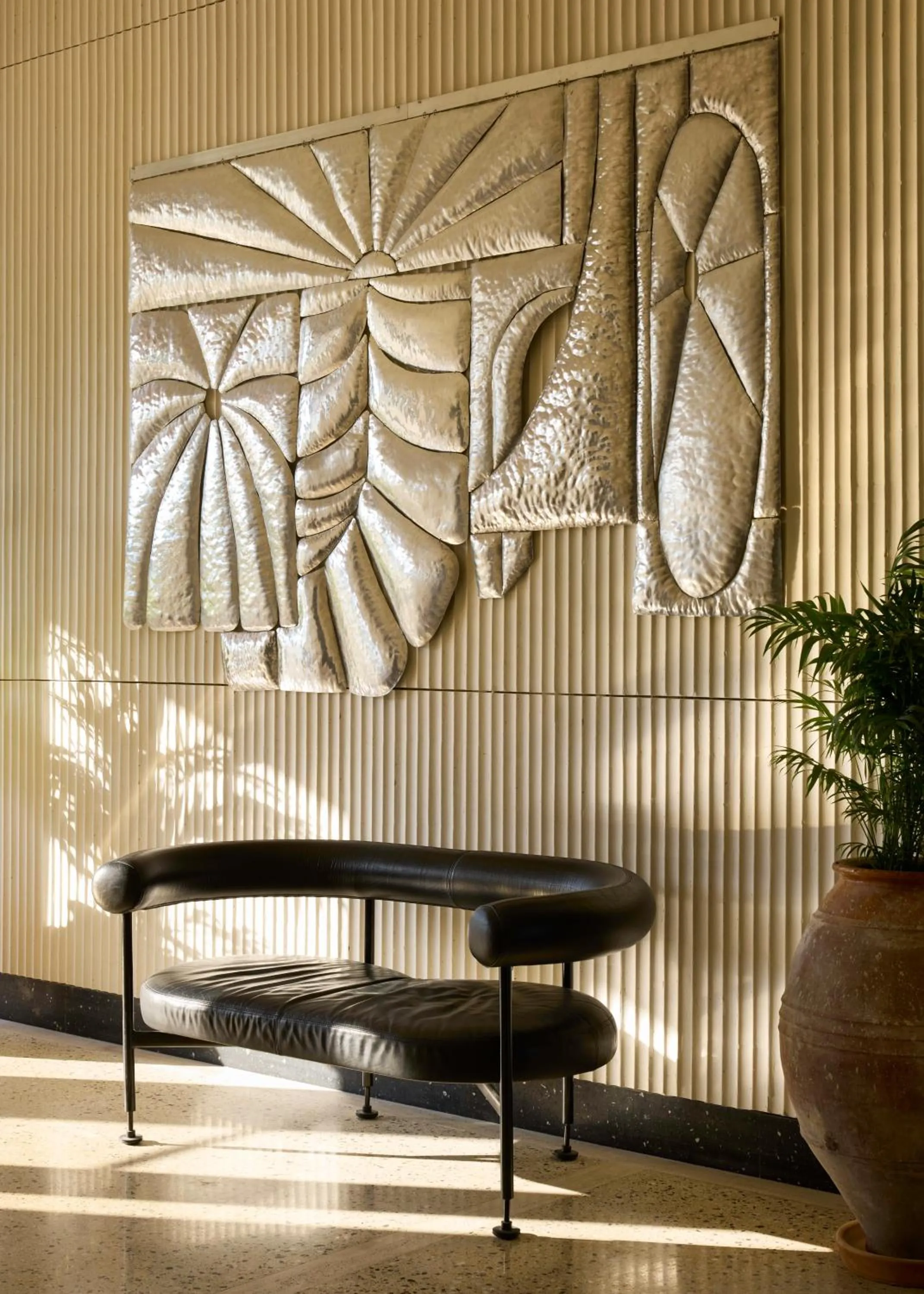 Communal lounge/ TV room in Ace Hotel & Swim Club Athens