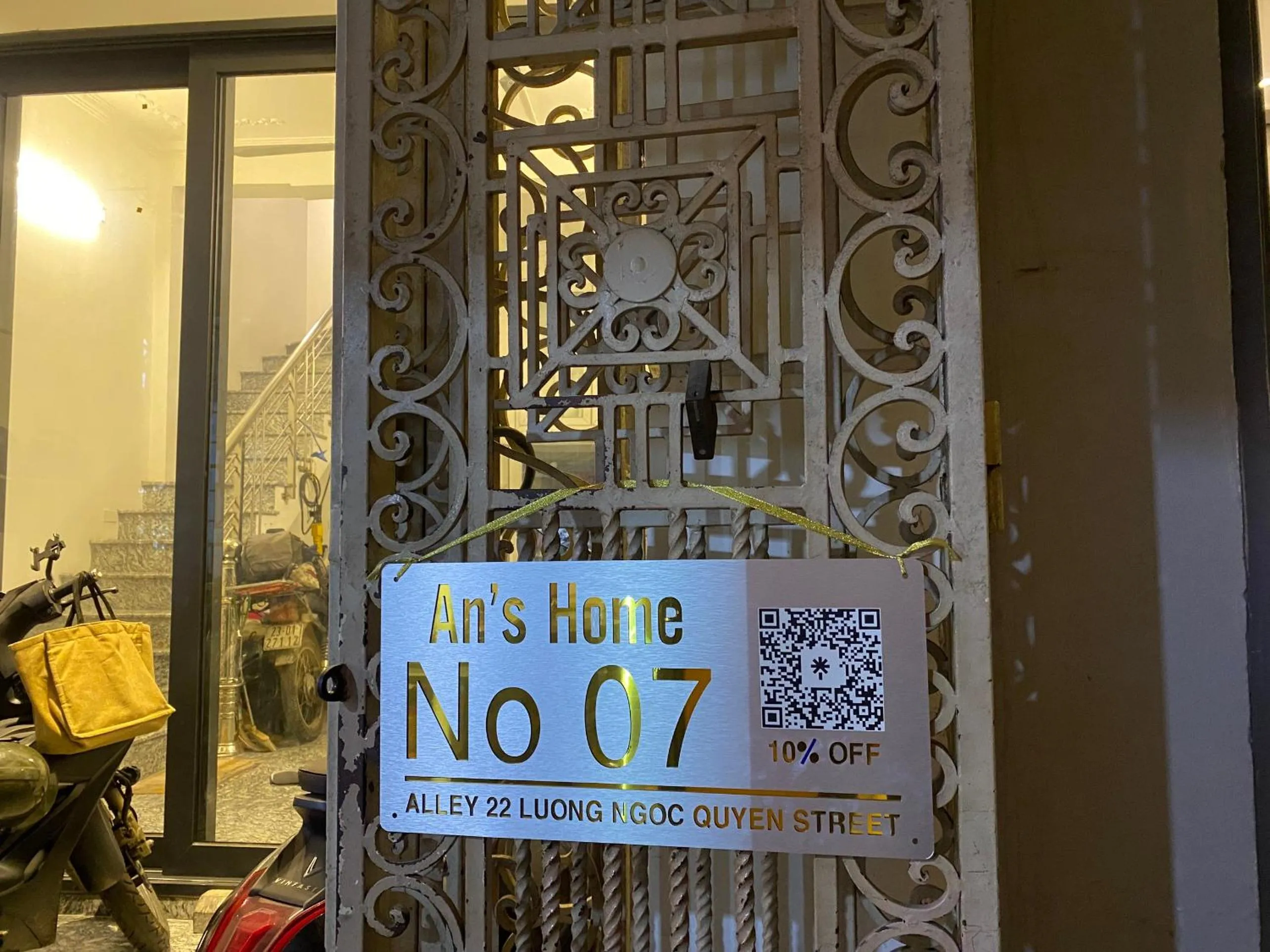 Logo/Certificate/Sign in Okaeri Homestay