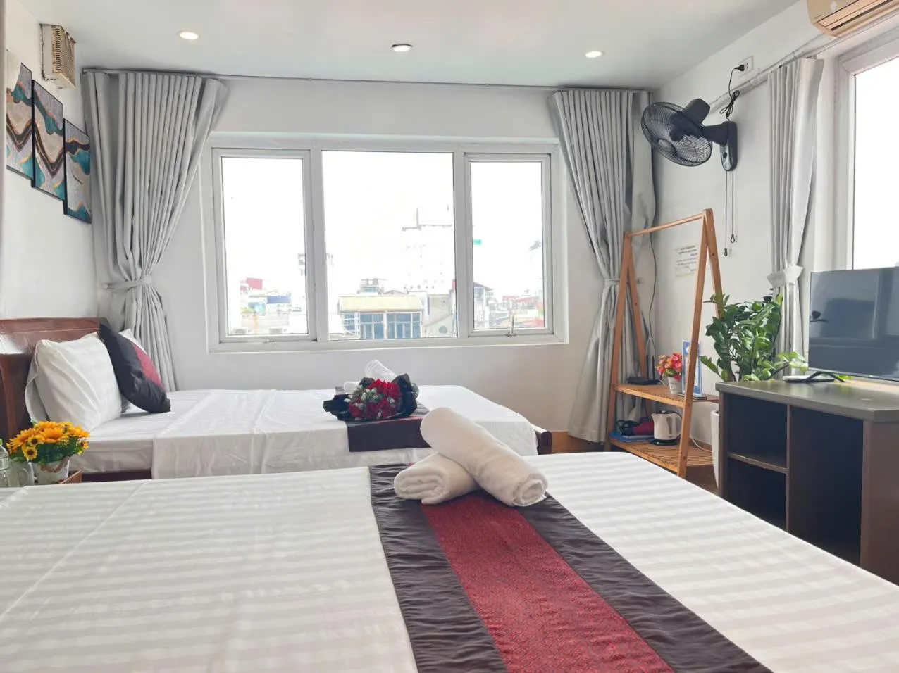 Bed in Okaeri Homestay