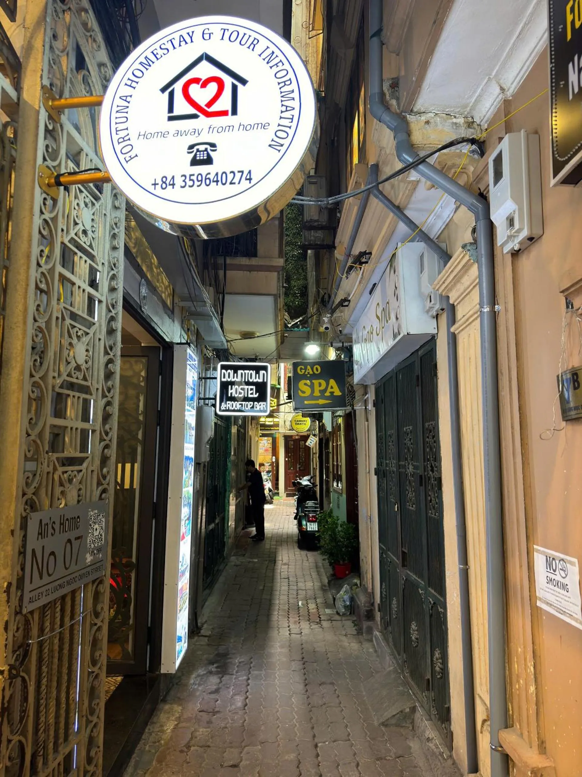 Logo/Certificate/Sign in Okaeri Homestay