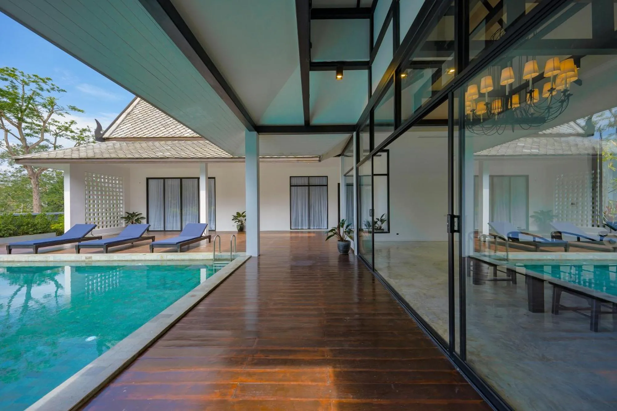 Pool view in Yao Bada Badoo Boutique Resort