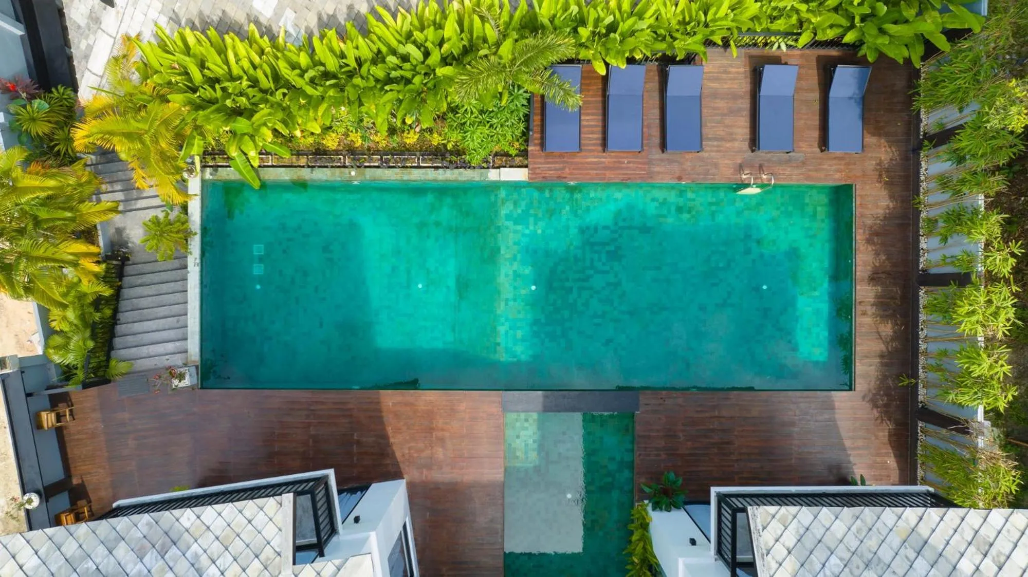 Pool view in Yao Bada Badoo Boutique Resort