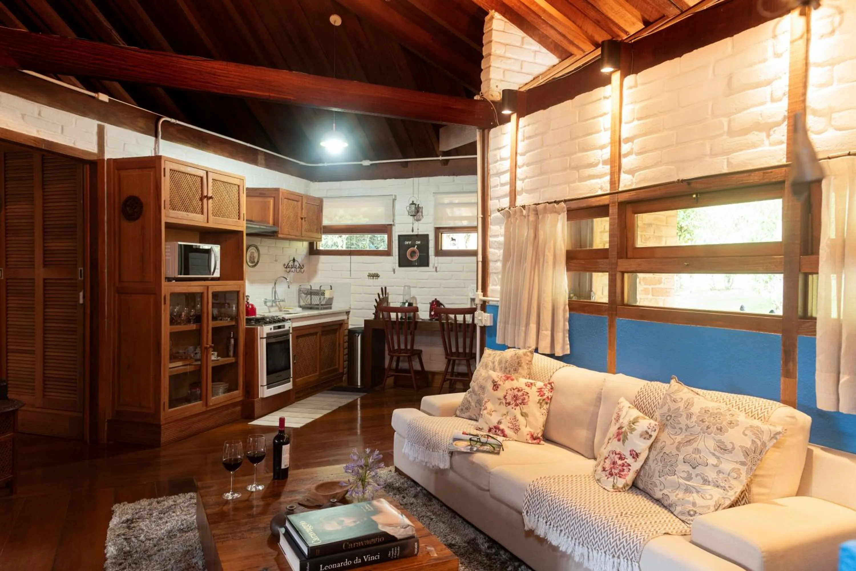 Kitchen or kitchenette in Pousada Terra Crua