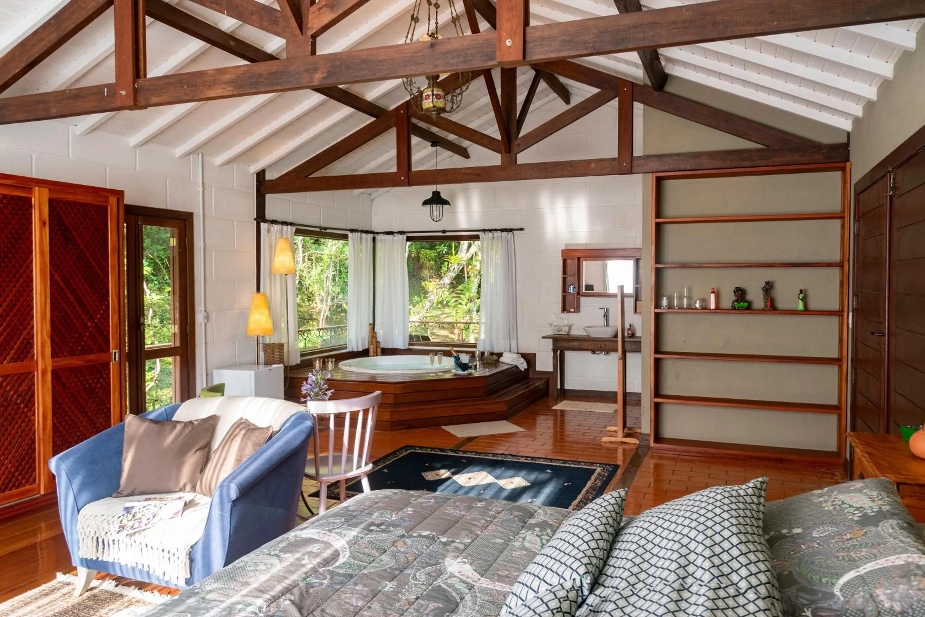 Photo of the whole room in Pousada Terra Crua