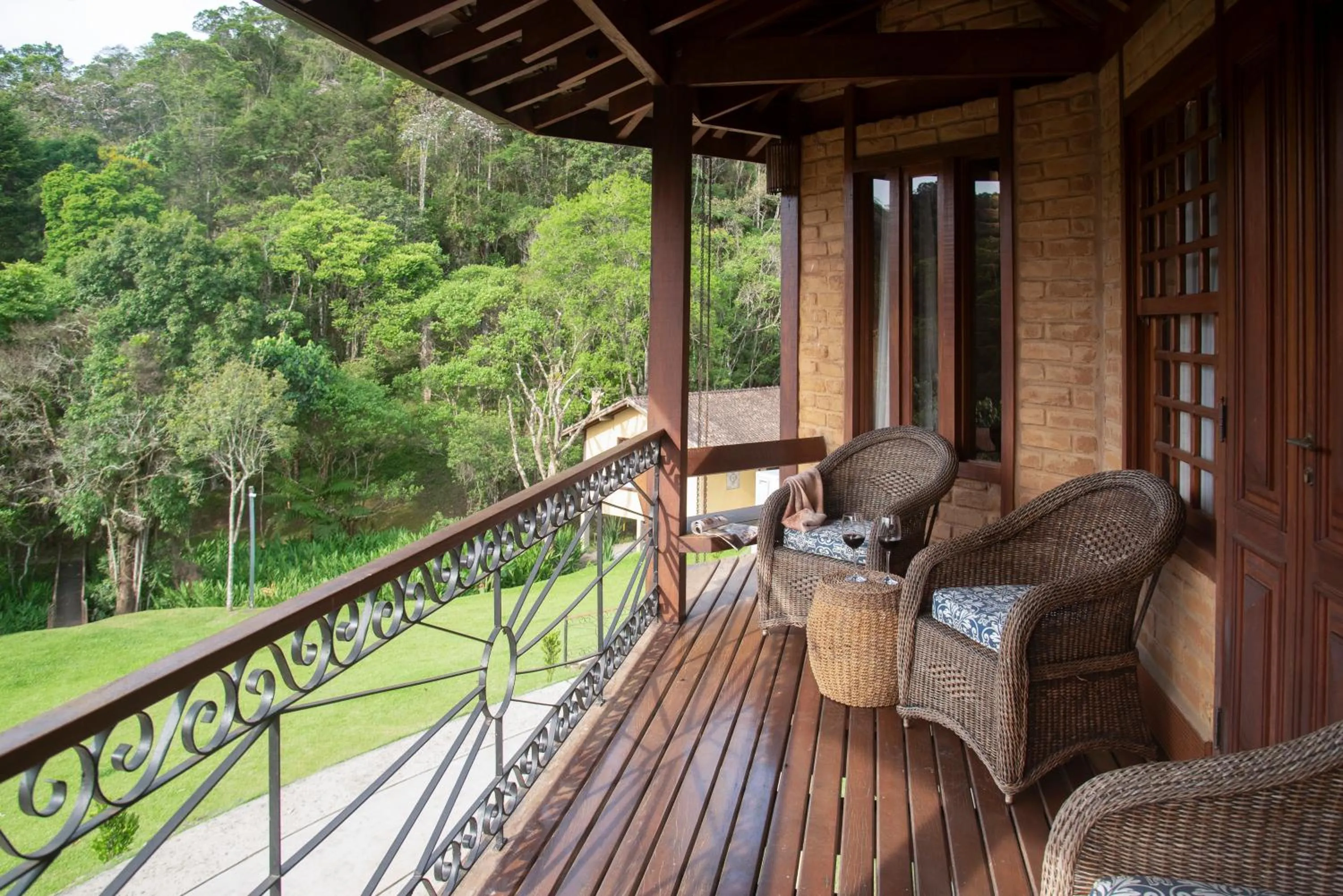 Balcony/Terrace in Pousada Terra Crua