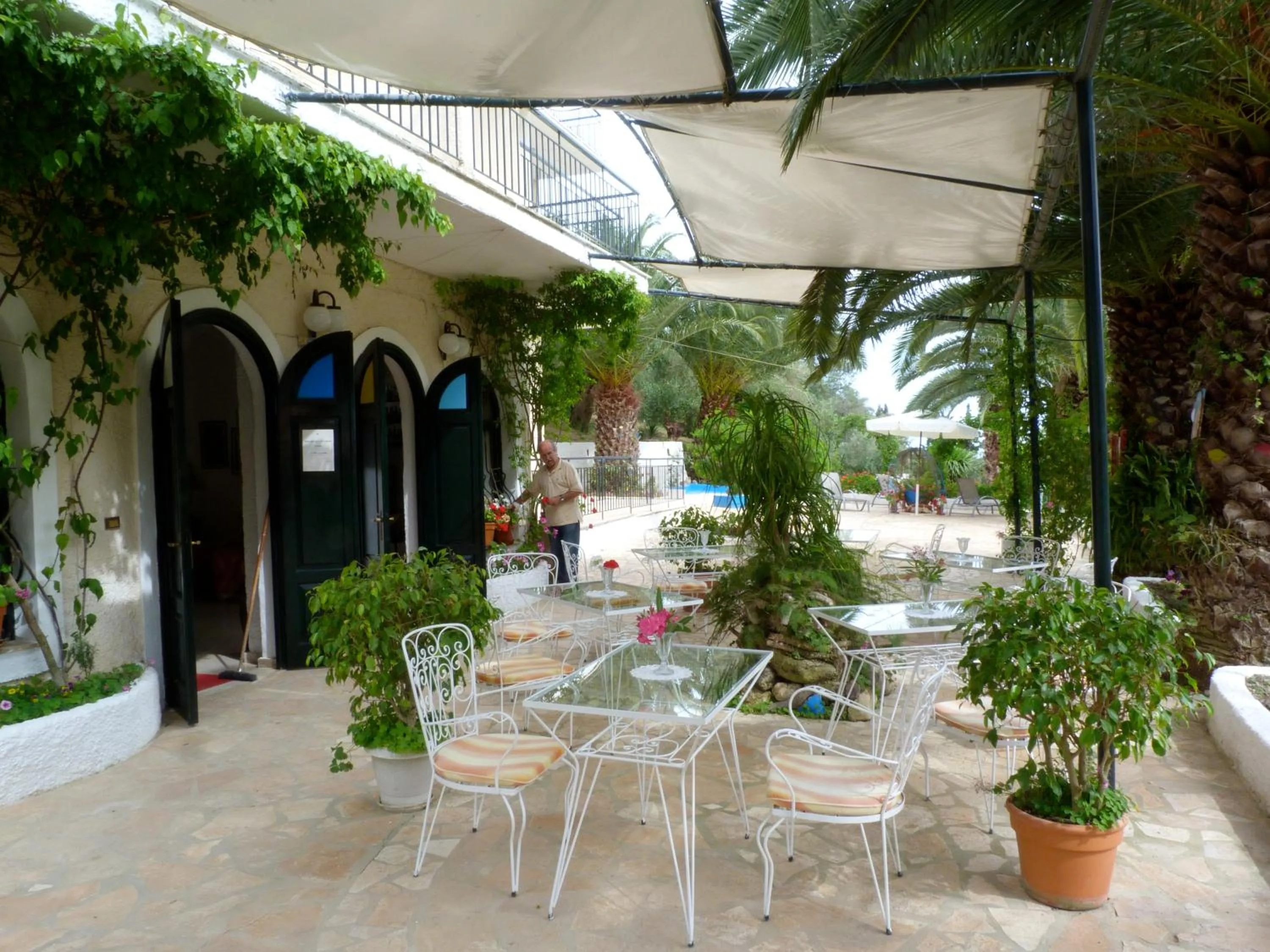 Garden in Hotel Helios Splendid