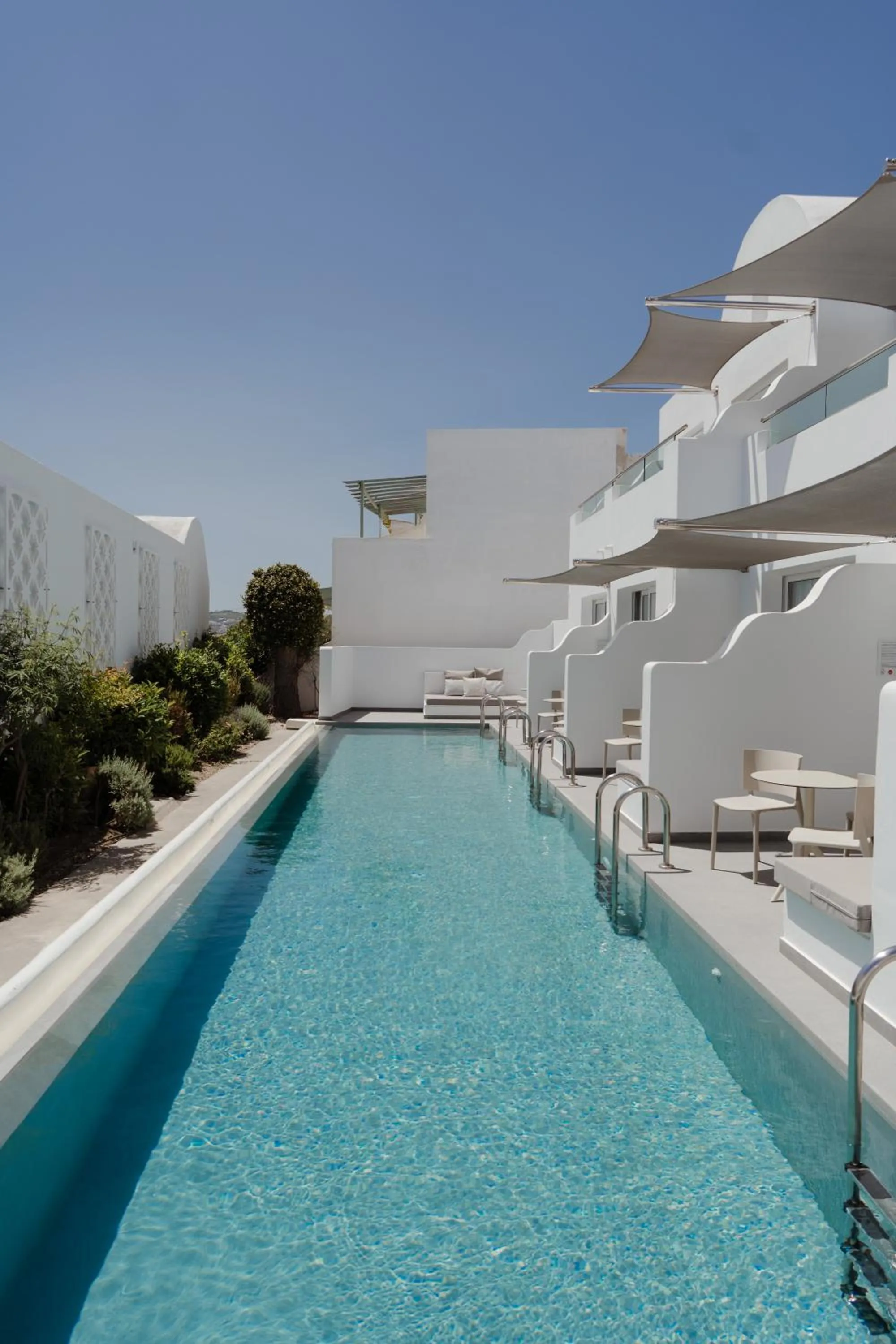 Pool view in Aressana Spa Hotel & Suites - Small Luxury Hotels of the World