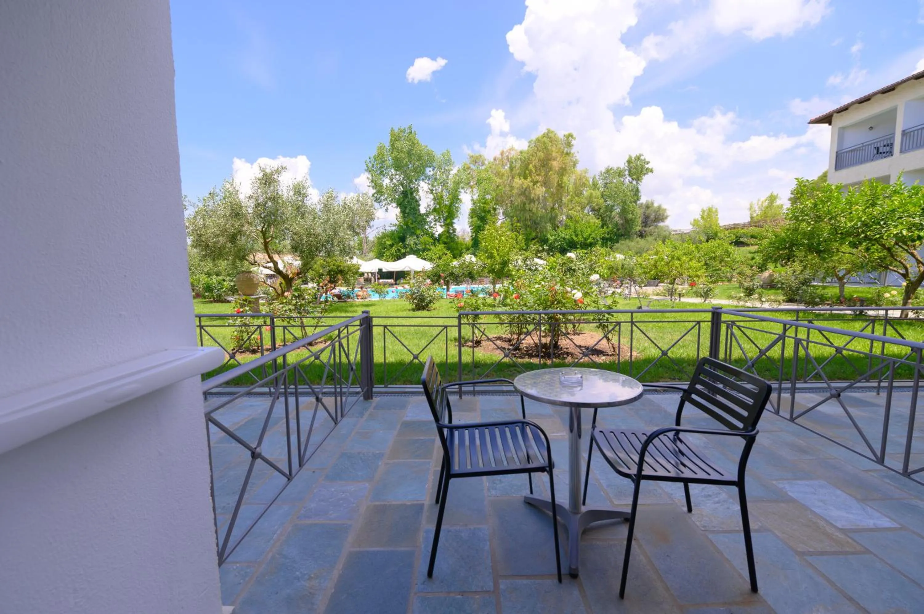 Garden in Hotel Europa Olympia