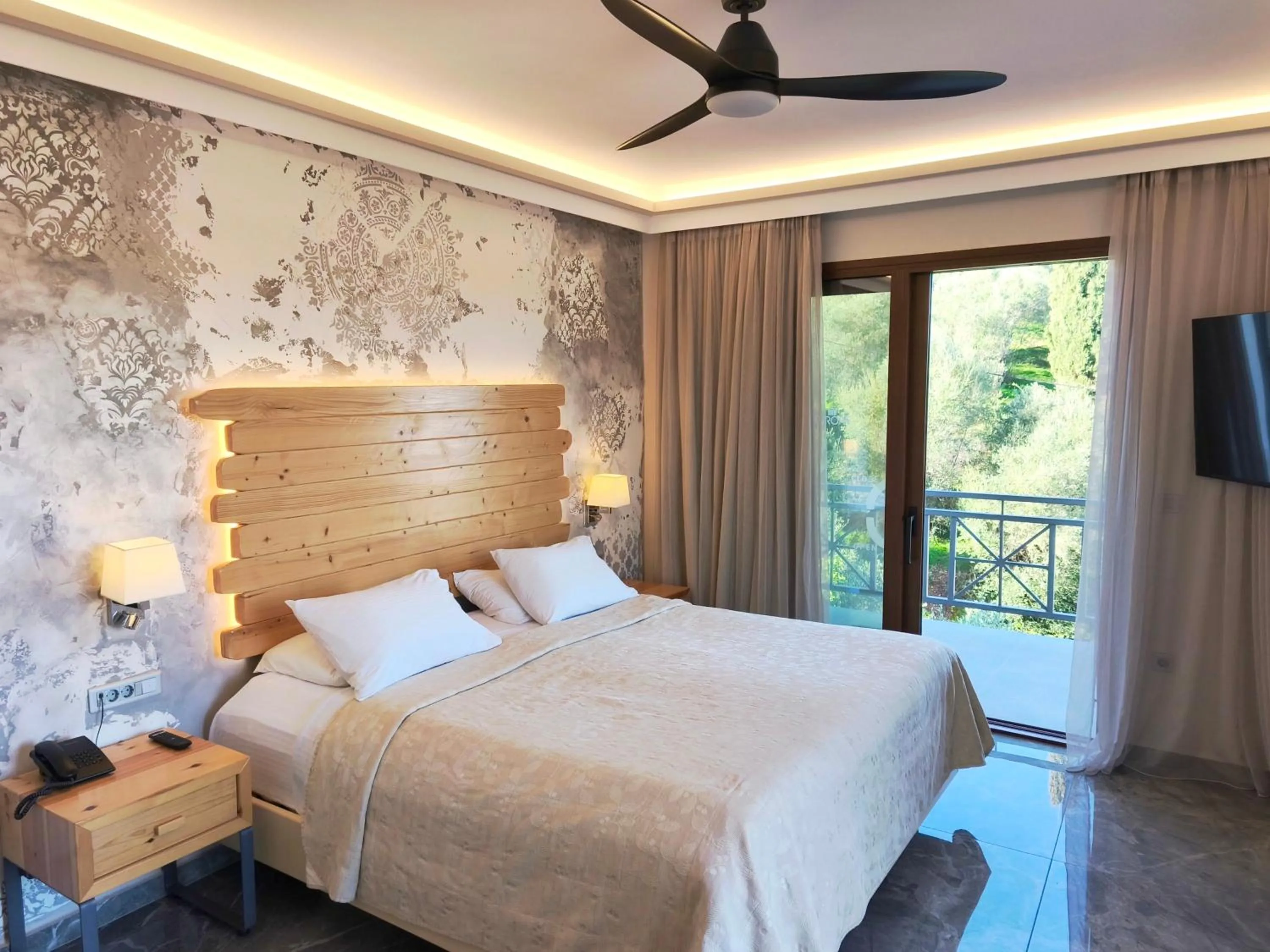 Bed in Hotel Europa Olympia