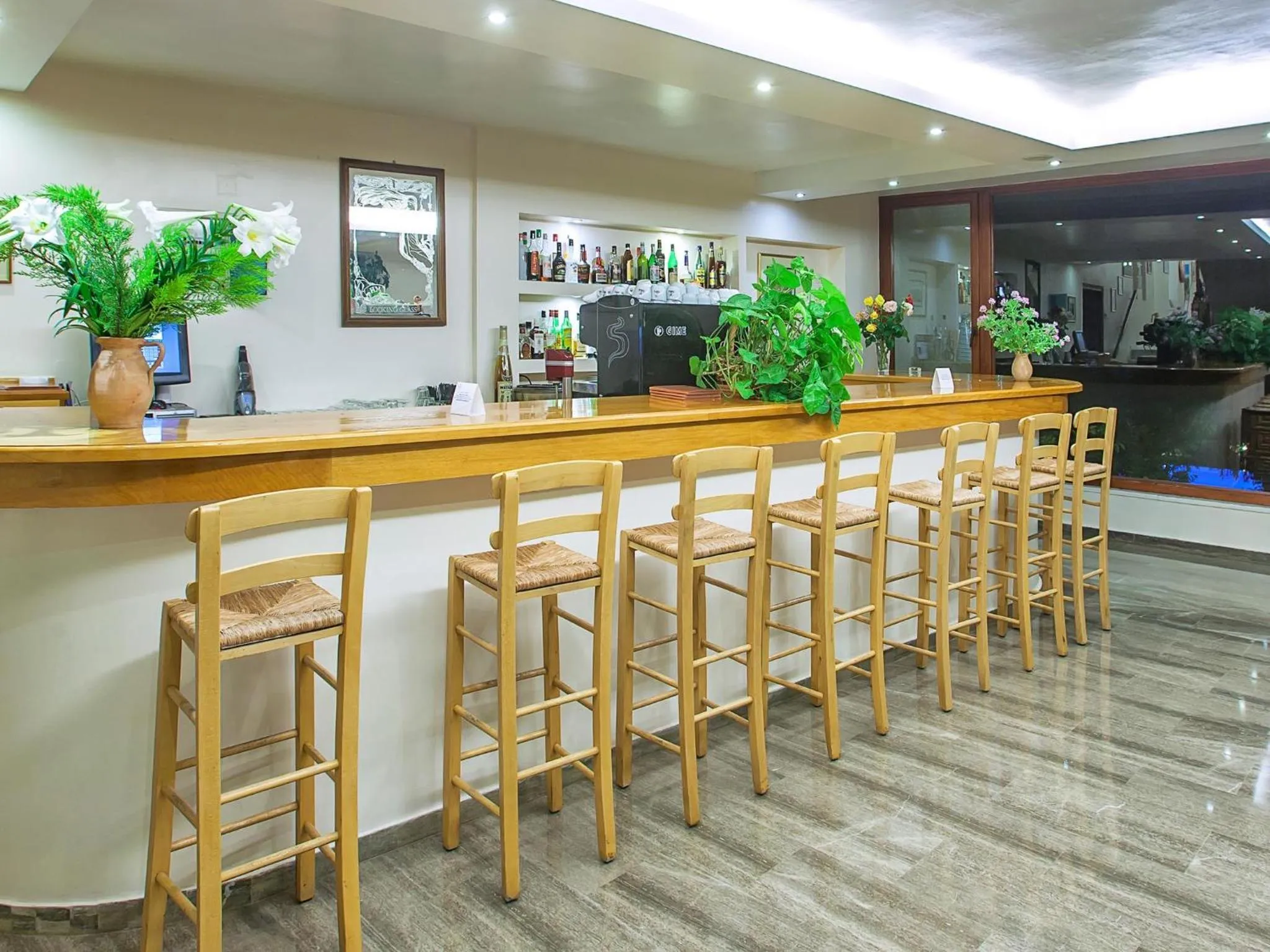 Lounge or bar in Hotel Europa Olympia