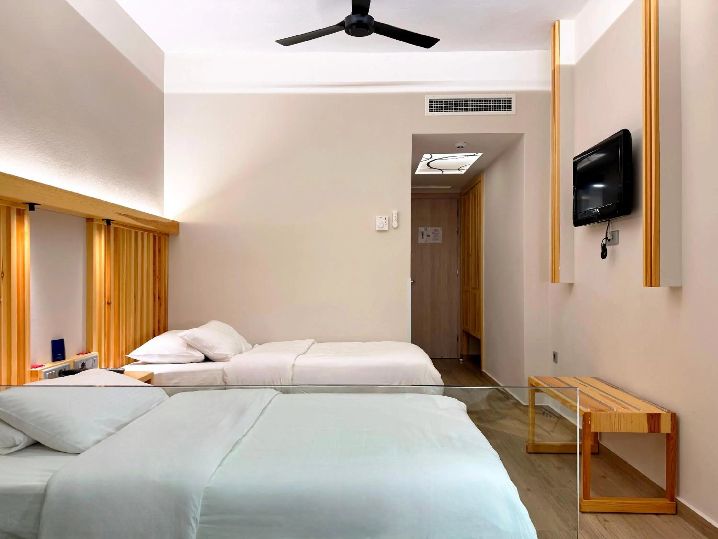 Bed in Hotel Europa Olympia