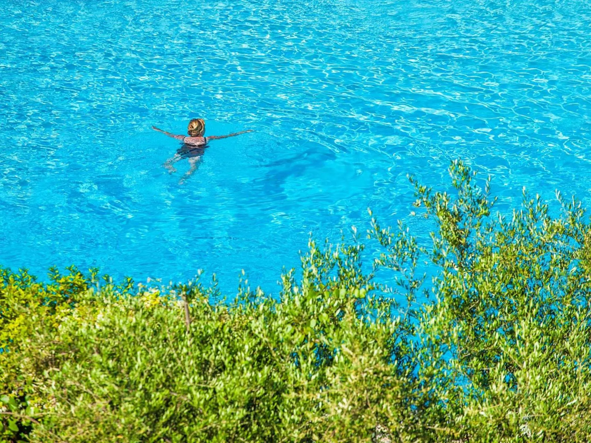 Swimming pool in Hotel Europa Olympia