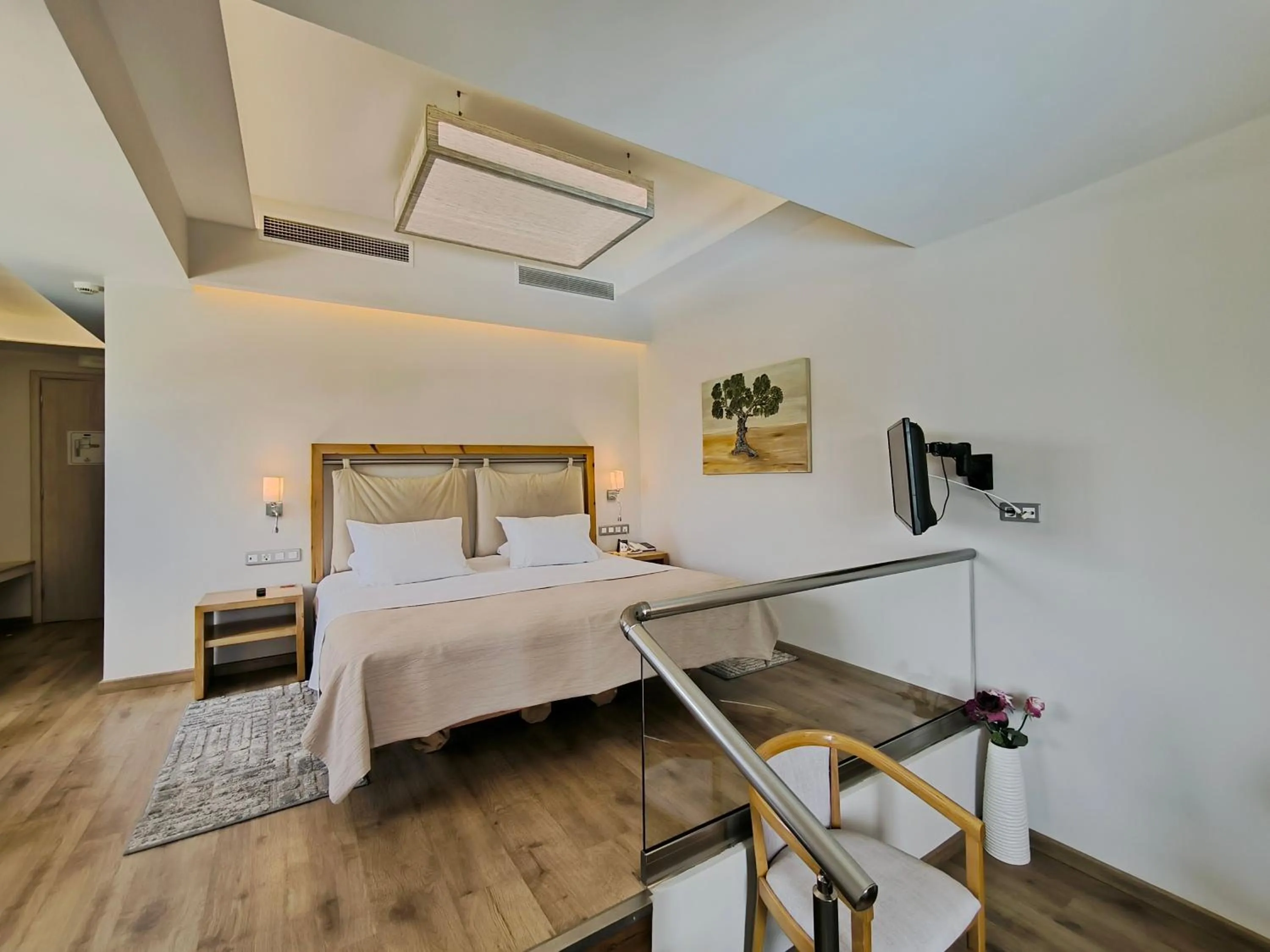 Bed in Hotel Europa Olympia