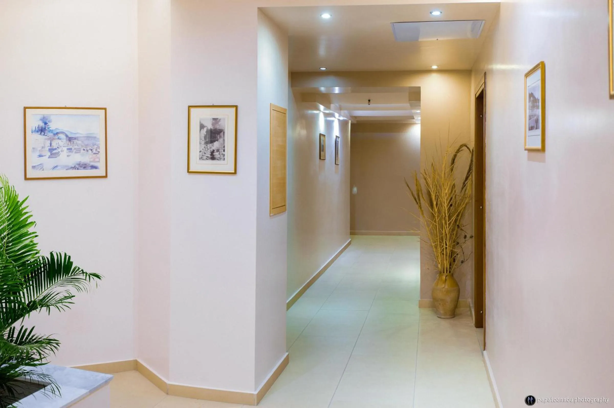 Decorative detail in Hotel Europa Olympia