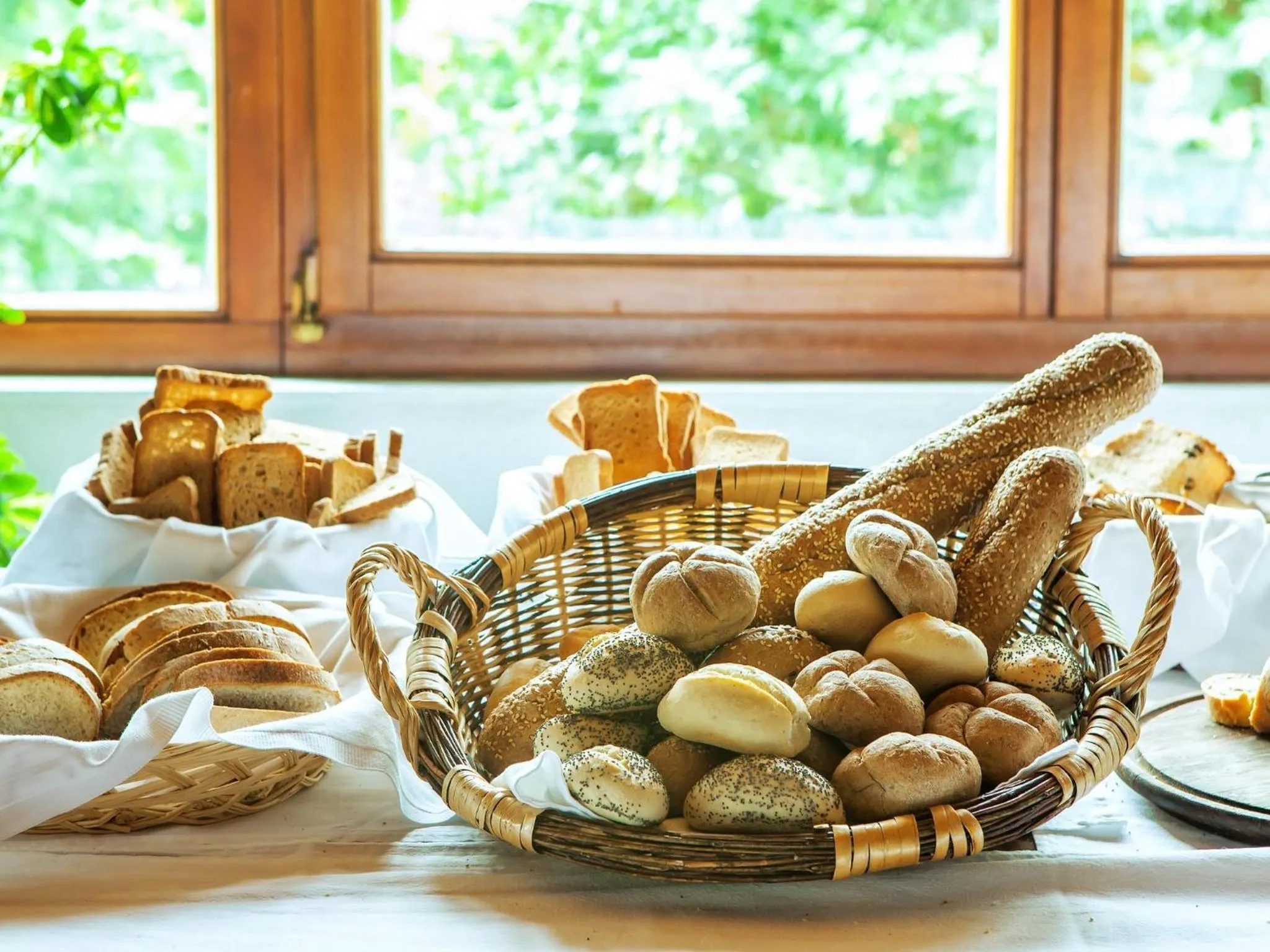 Buffet breakfast in Hotel Europa Olympia