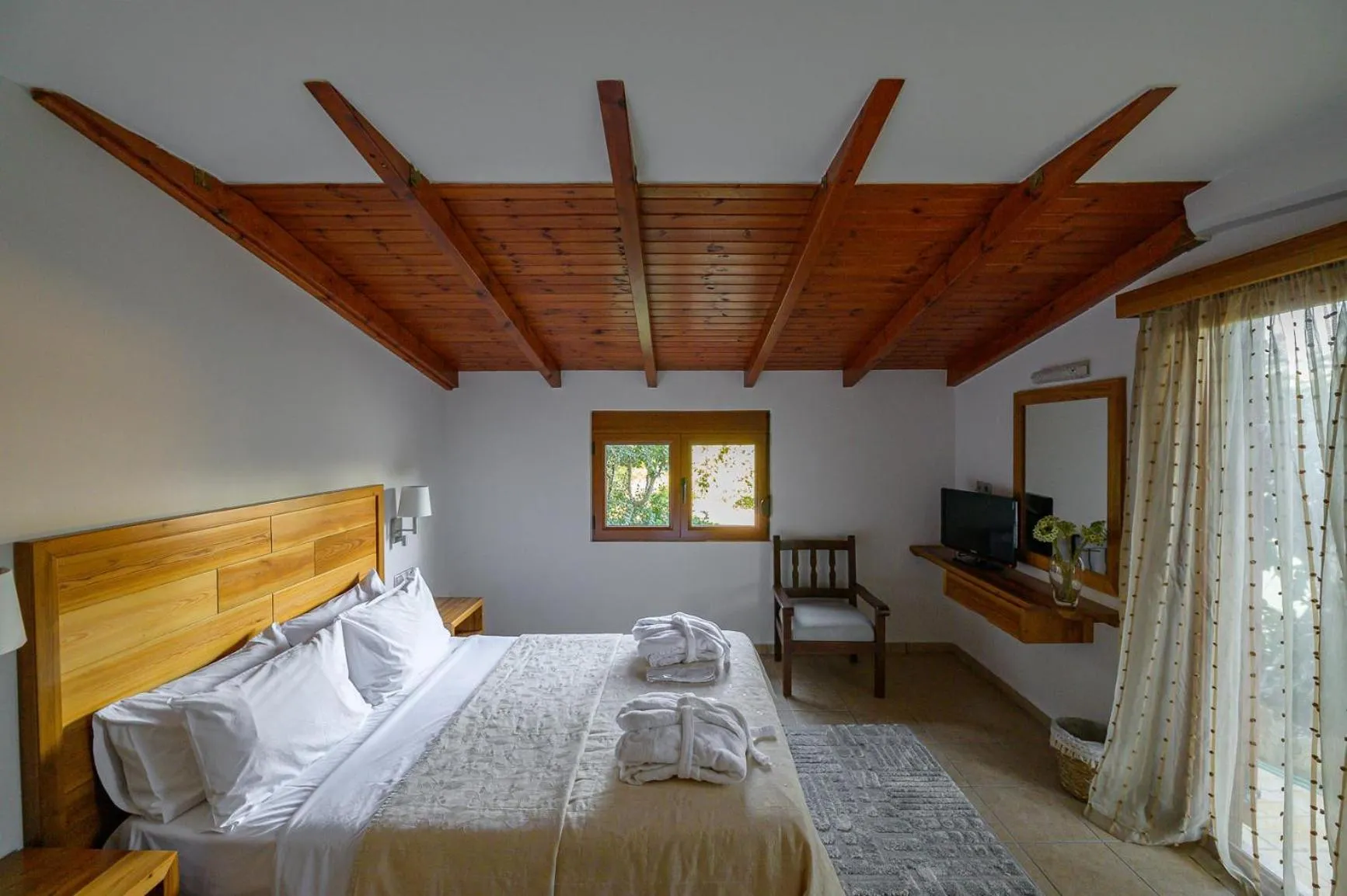 Bedroom, Bed in Hotel Europa Olympia