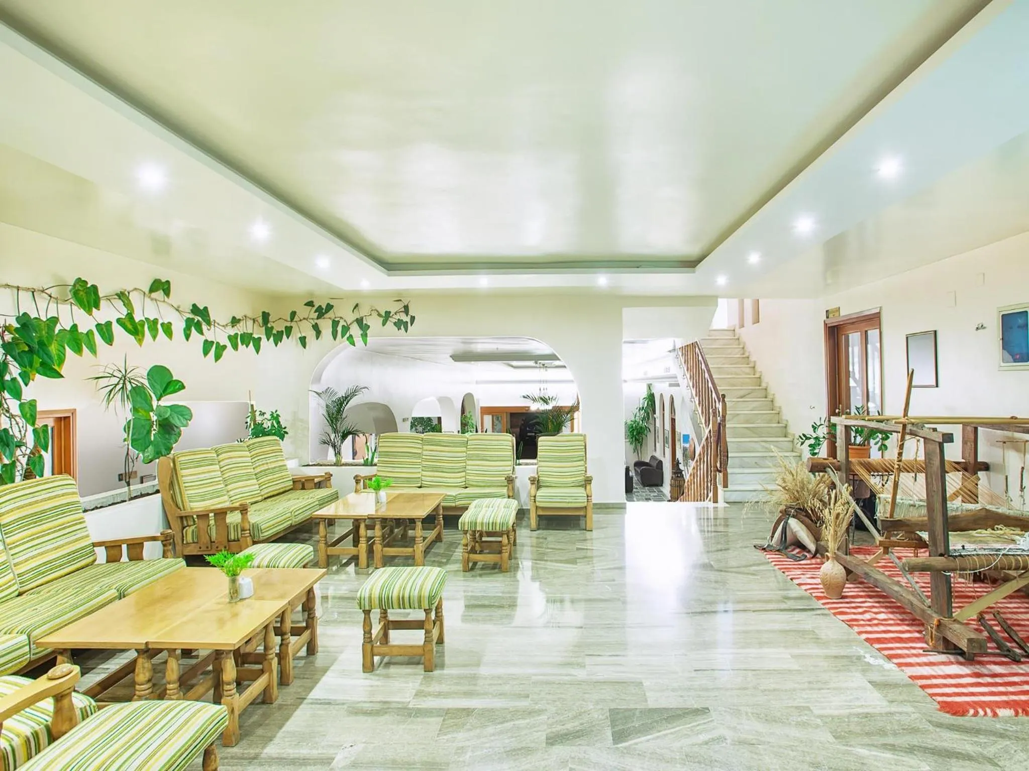 Lobby or reception in Hotel Europa Olympia