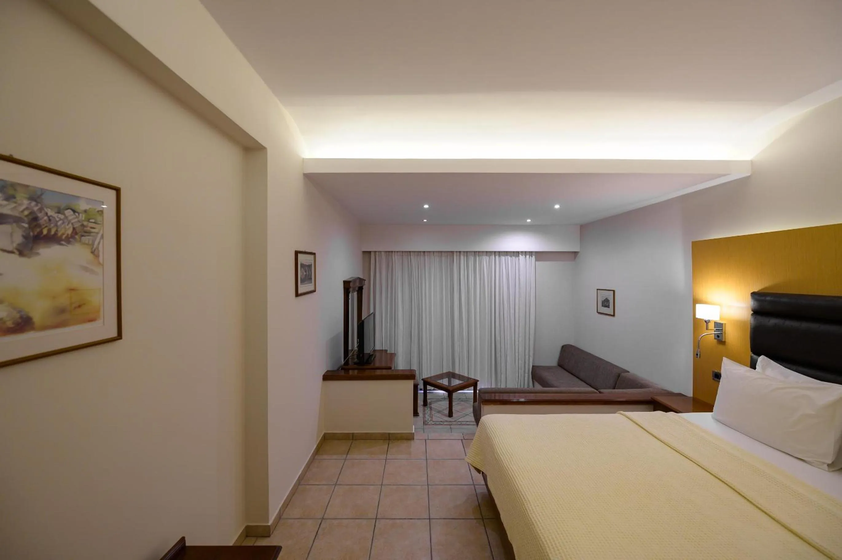 Bedroom, Bed in Hotel Europa Olympia