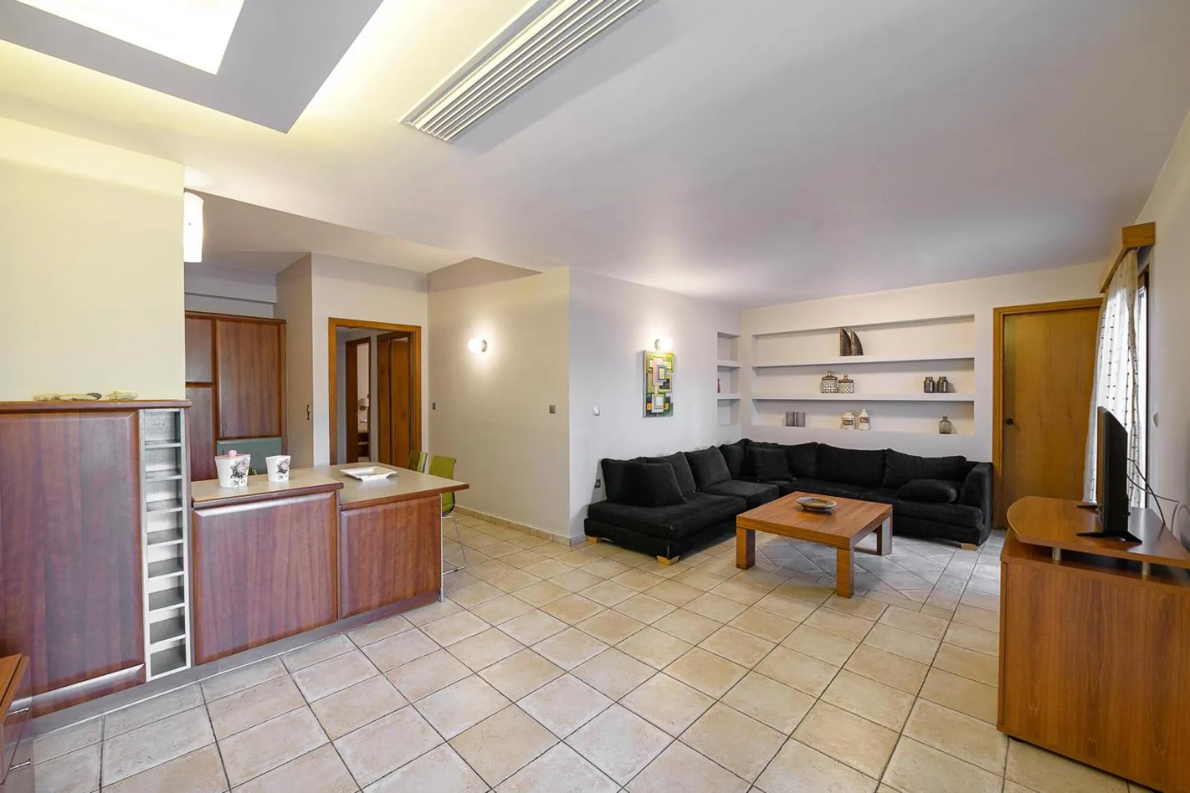 Living room in Hotel Europa Olympia