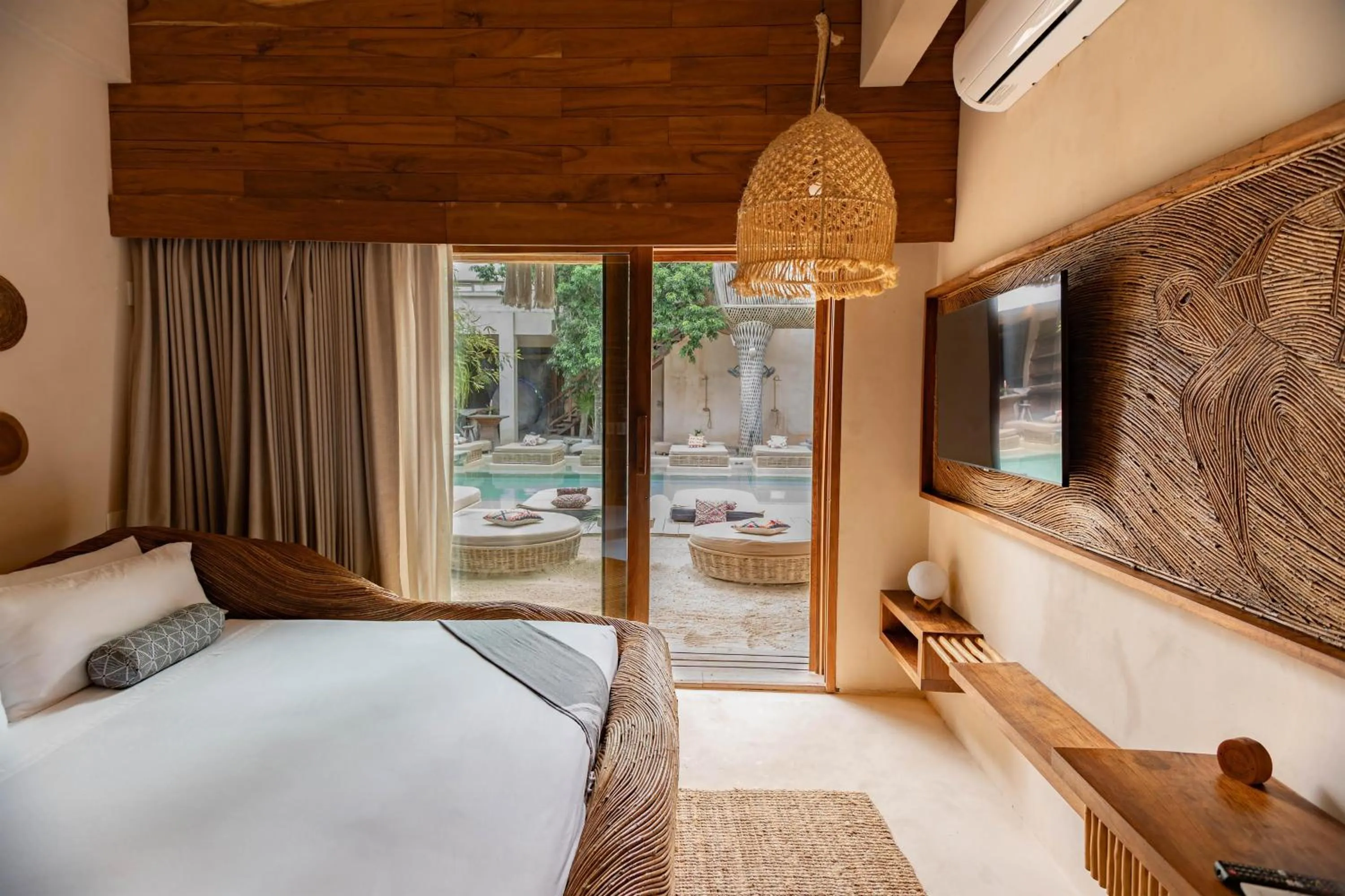 Bed in Tulum Brew House Hotel - Adults Only