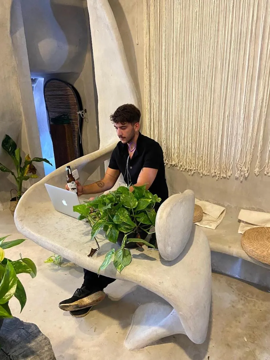 Living room in CervecerIa Tulum Boutique Hotel & Beer Spa