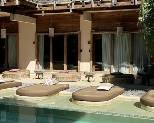 Patio in CervecerIa Tulum Boutique Hotel & Beer Spa