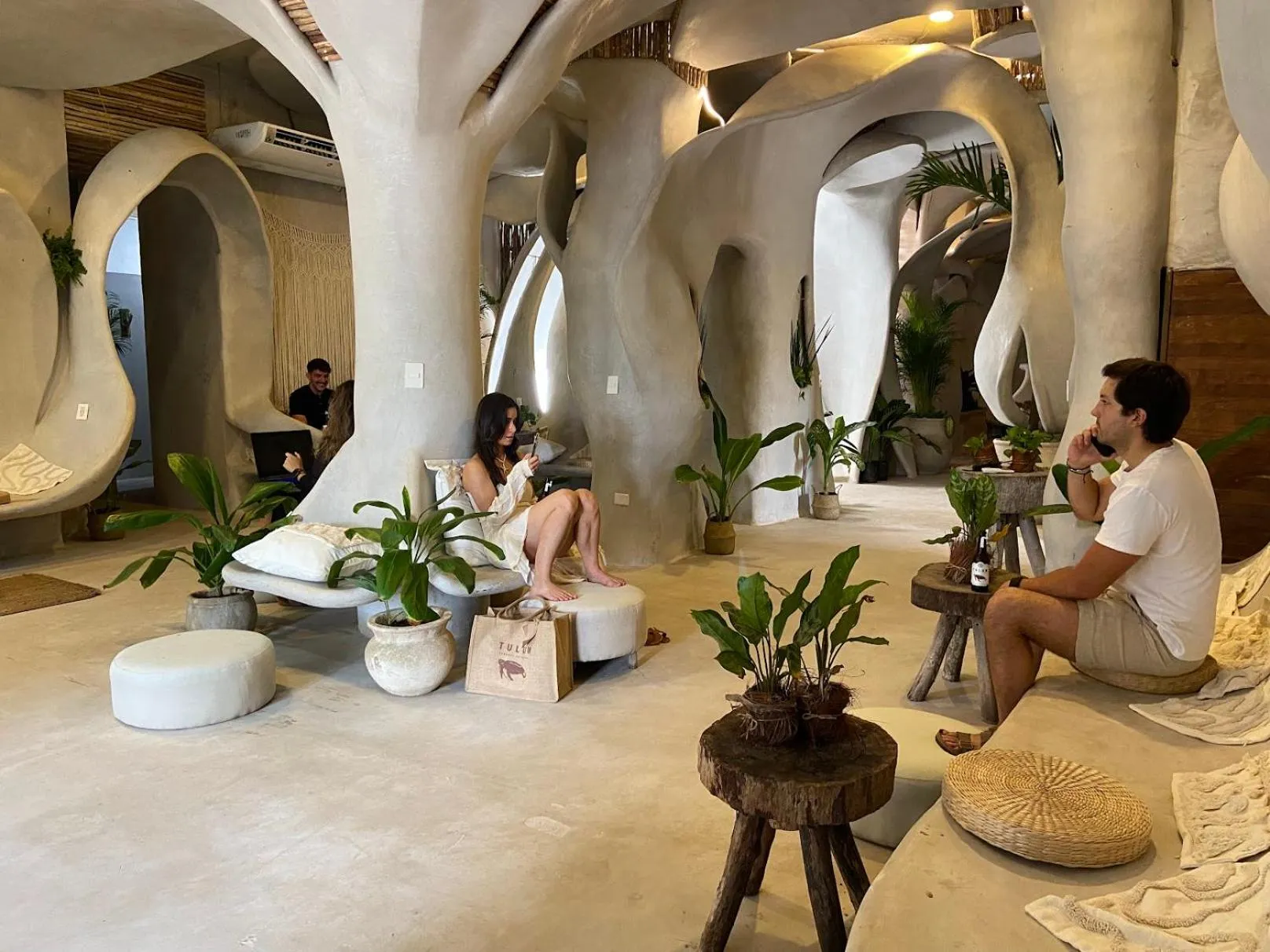 Living room in CervecerIa Tulum Boutique Hotel & Beer Spa